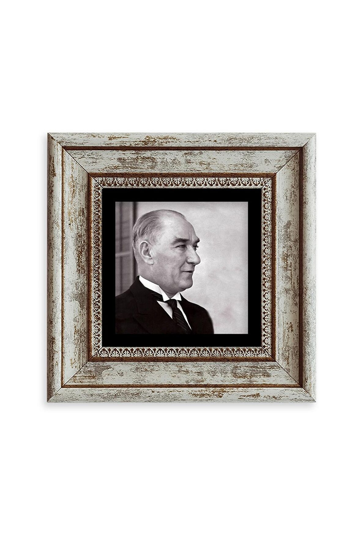 Atatürk Çerçeveli Taş Tablo