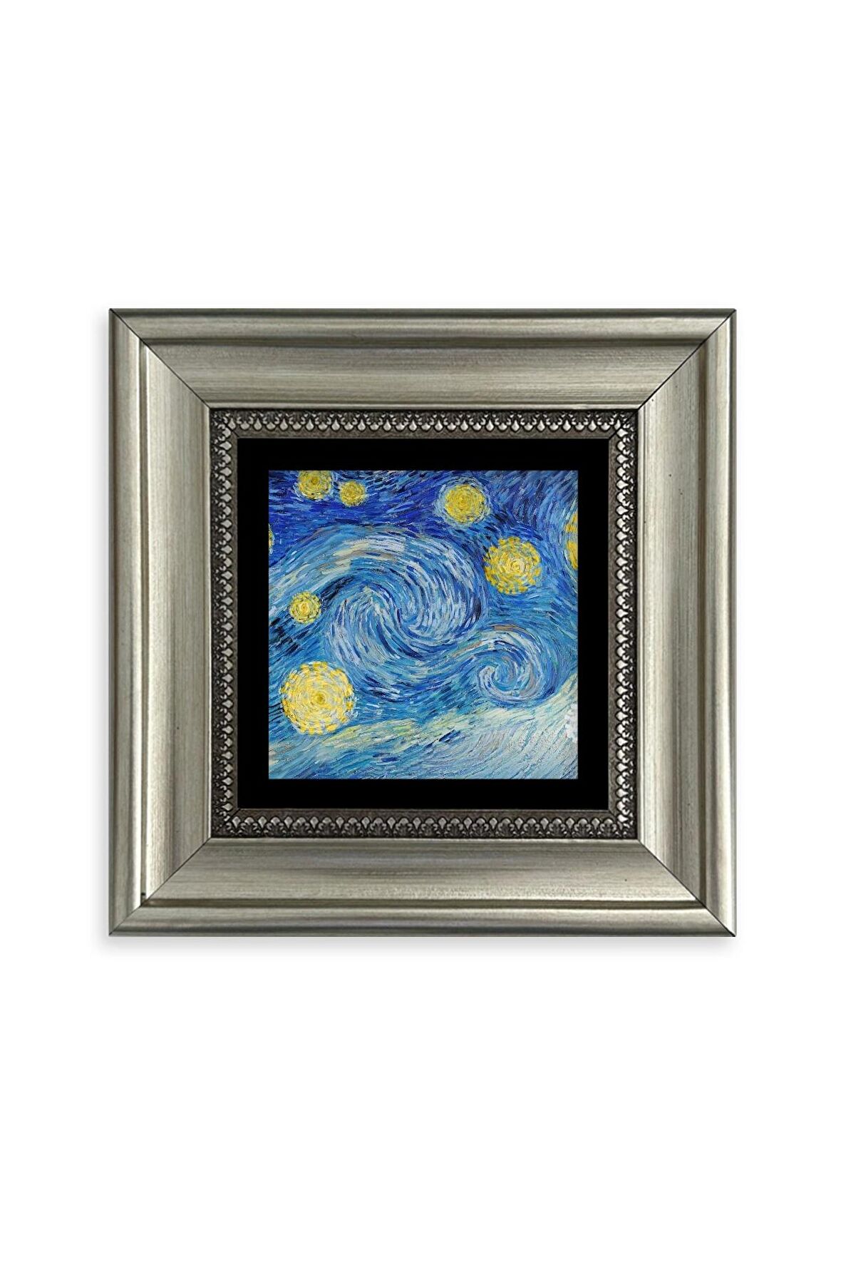 Van Gogh Çerçeveli Taş Tablo