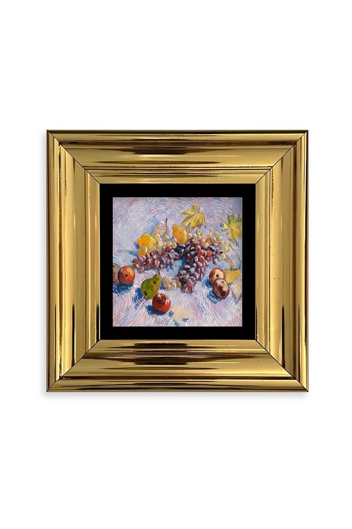 Van Gogh Çerçeveli Taş Tablo