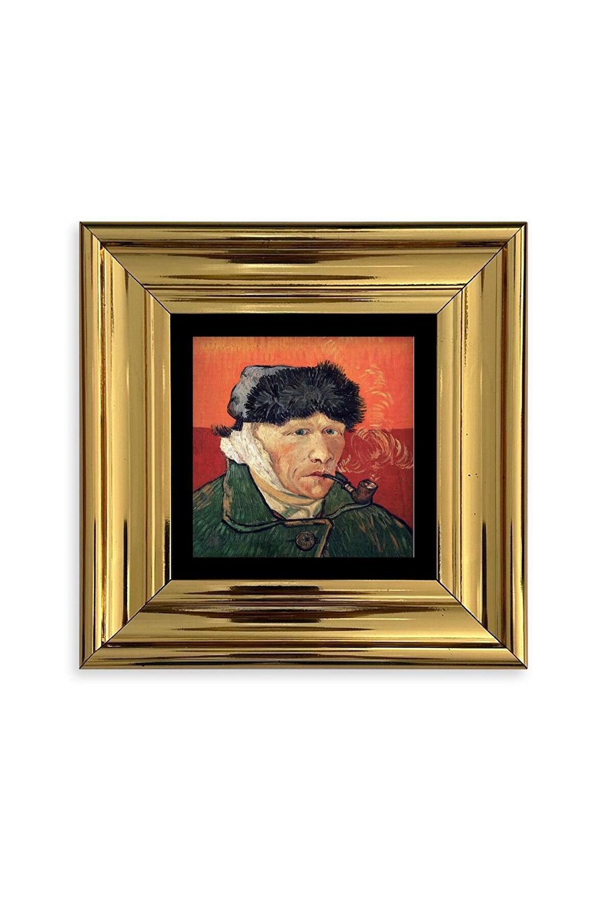 Van Gogh Çerçeveli Taş Tablo