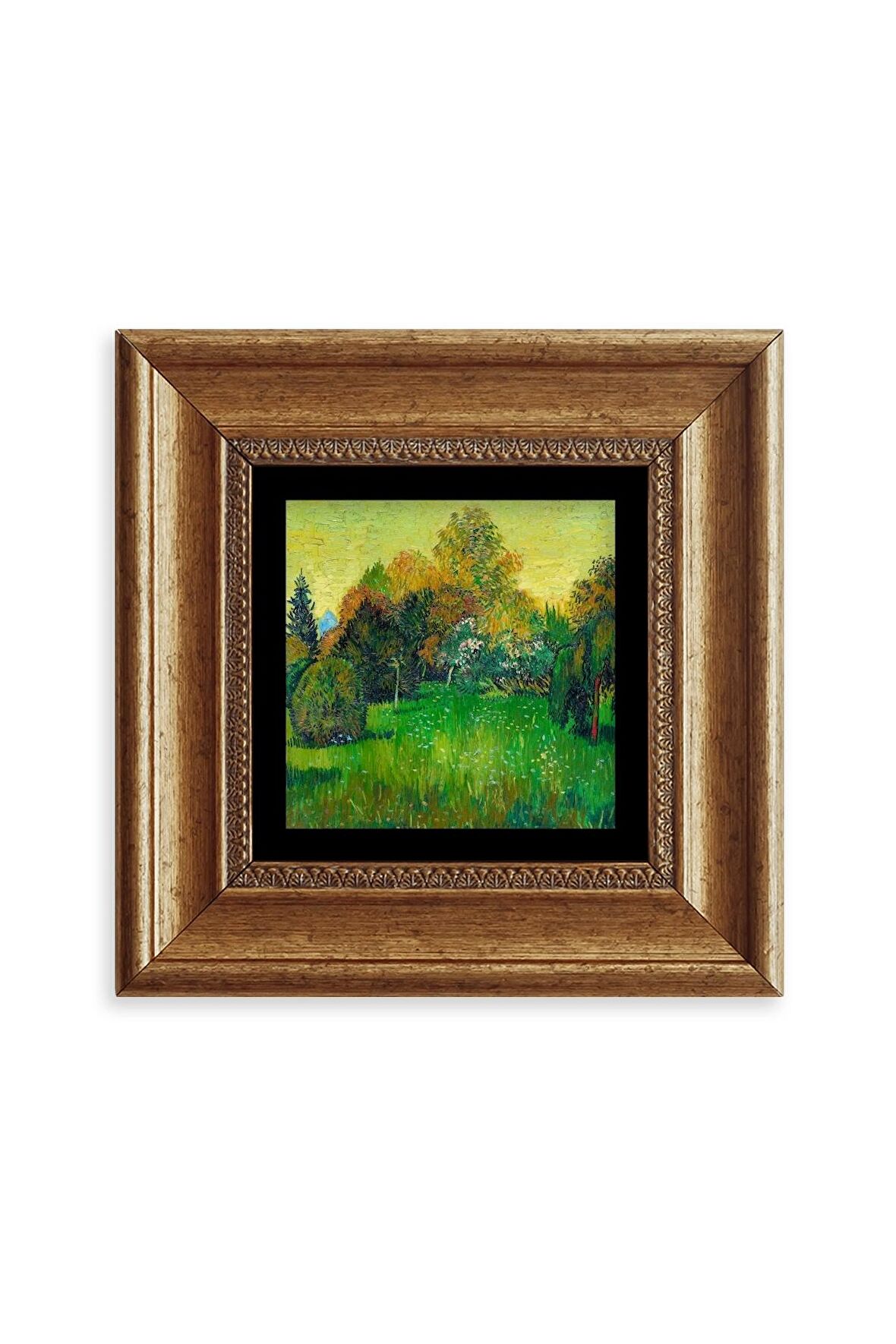 Van Gogh Çerçeveli Taş Tablo