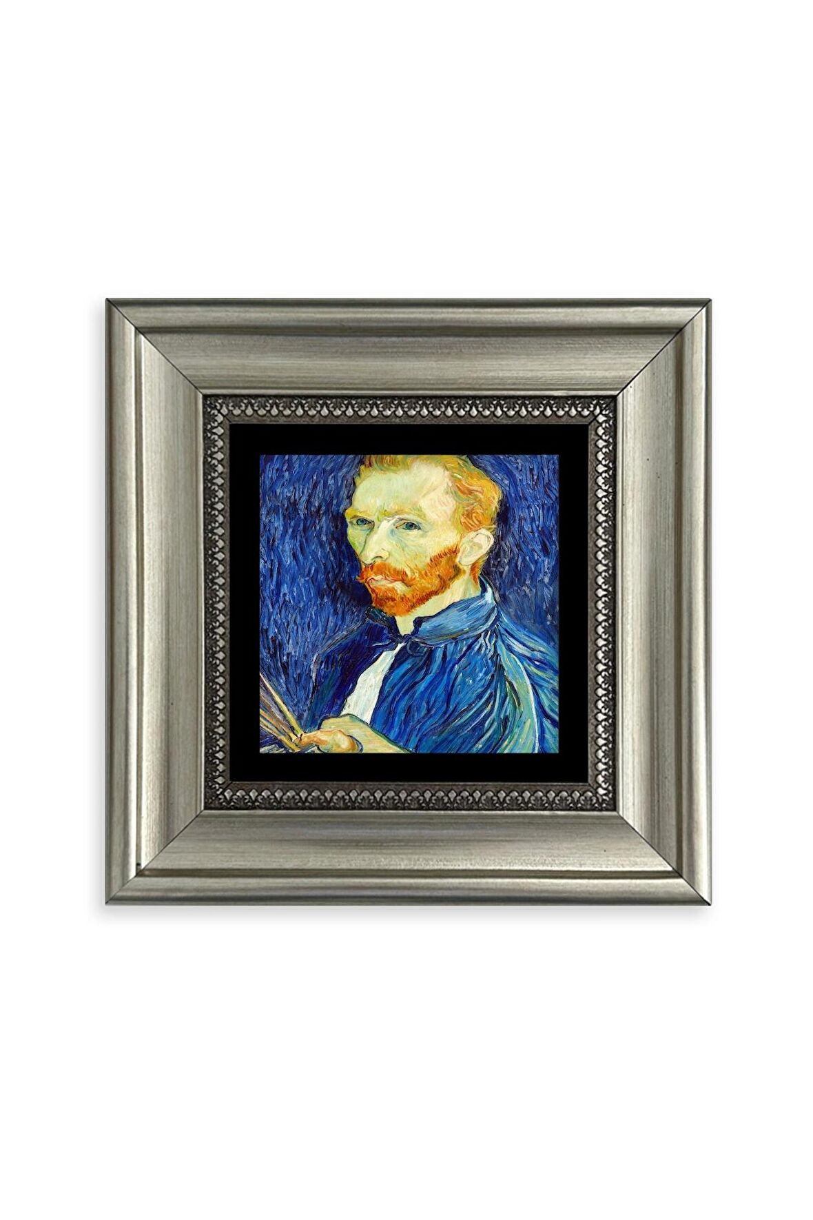 Van Gogh Çerçeveli Taş Tablo