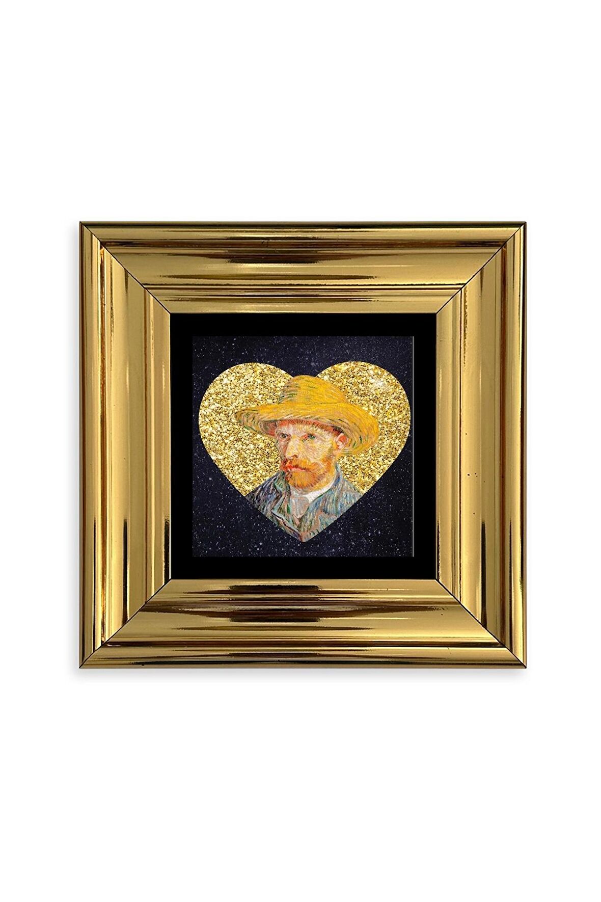 Van Gogh Çerçeveli Taş Tablo