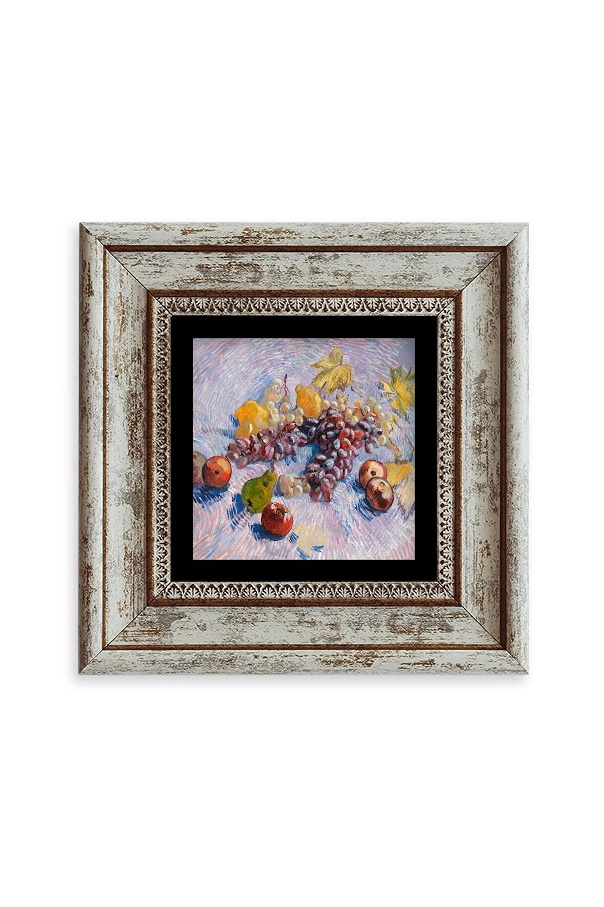 Van Gogh Çerçeveli Taş Tablo