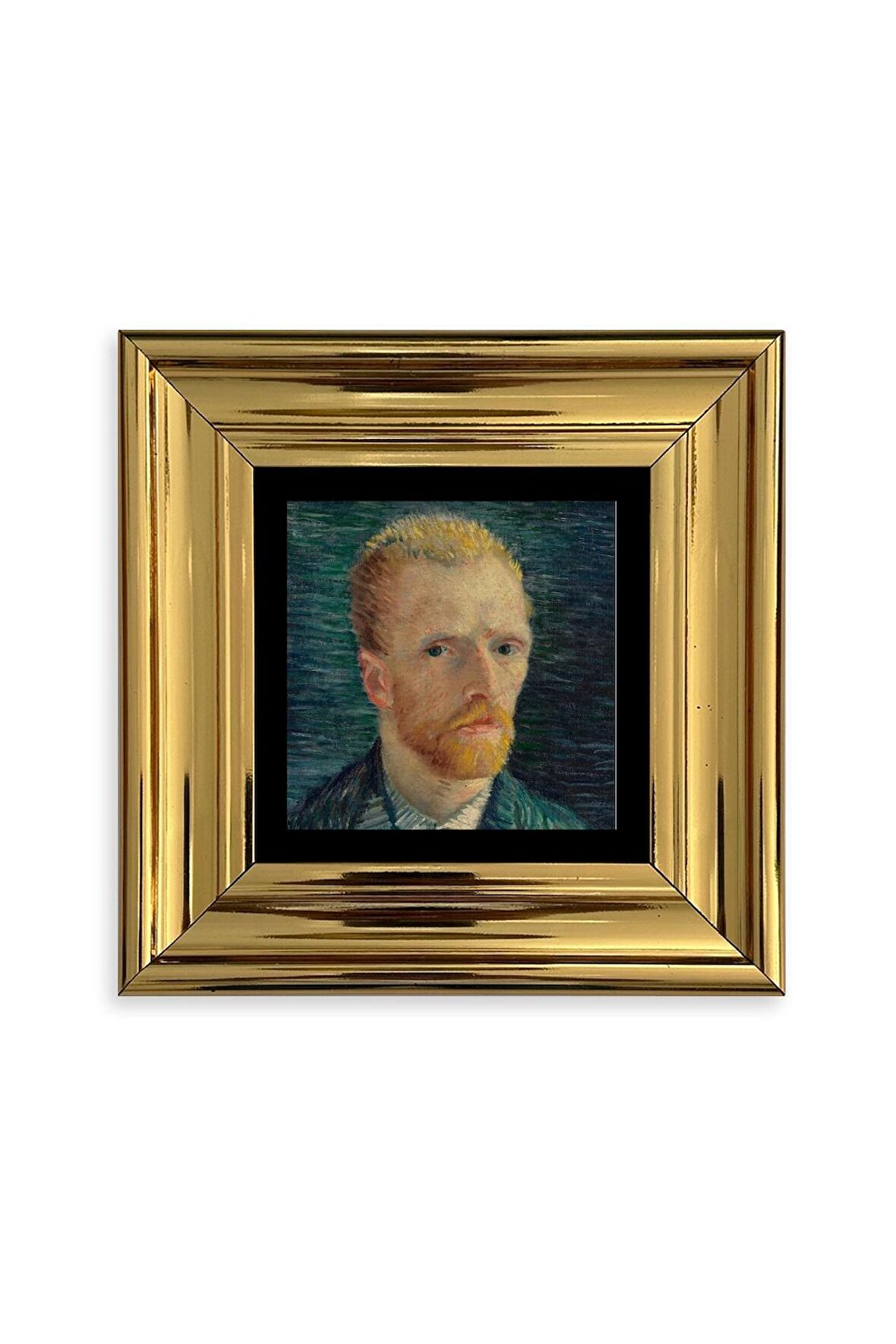 Van Gogh Çerçeveli Taş Tablo