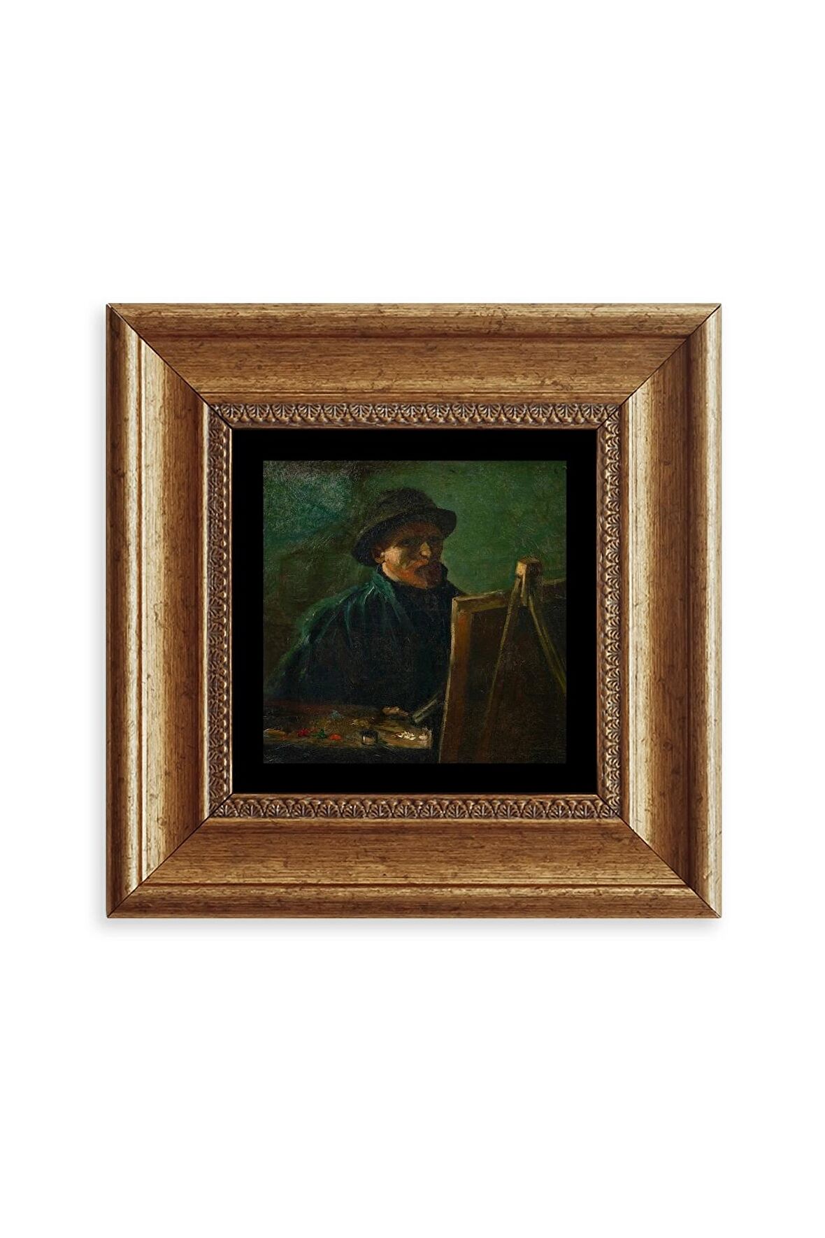 Van Gogh Çerçeveli Taş Tablo