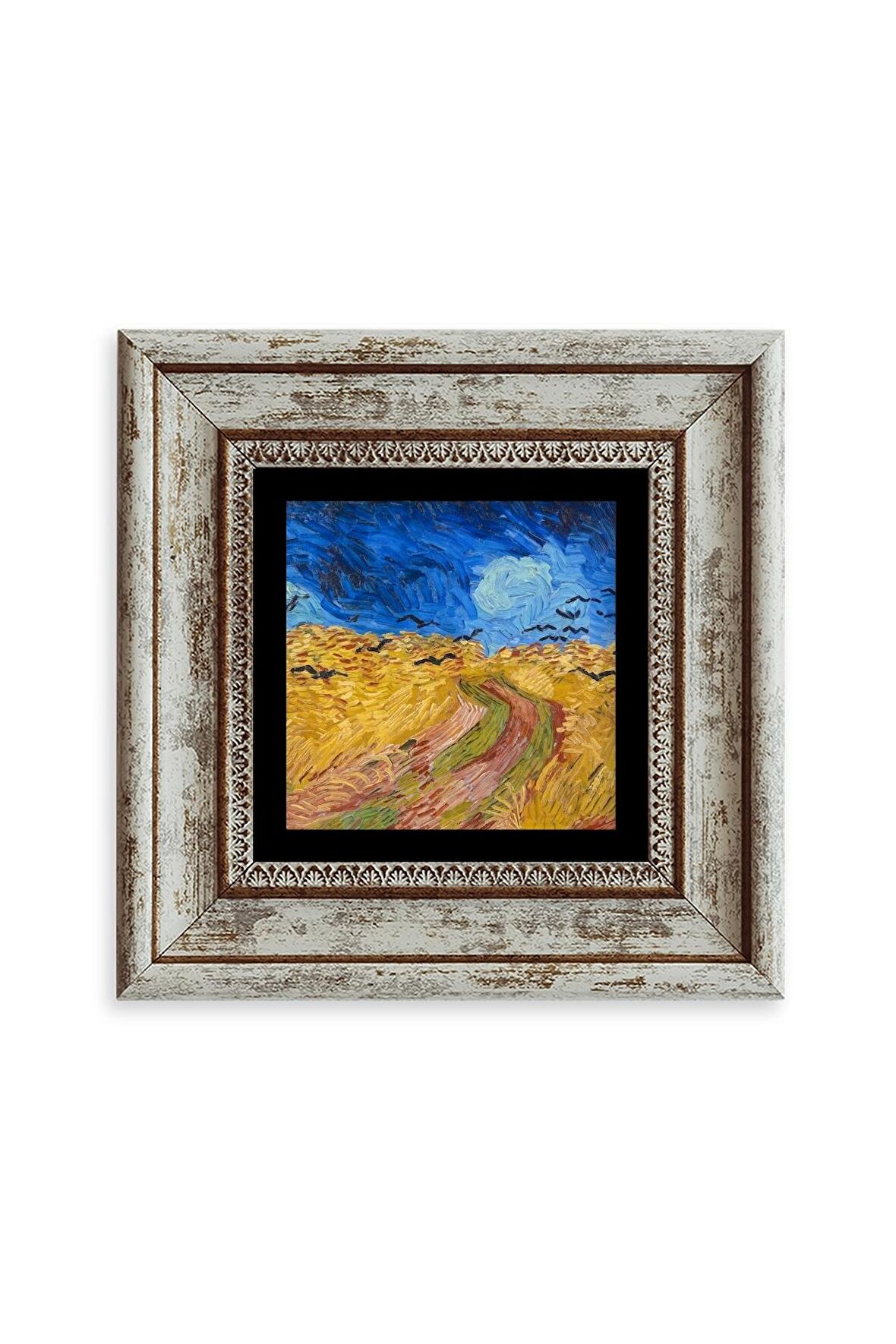 Van Gogh Çerçeveli Taş Tablo