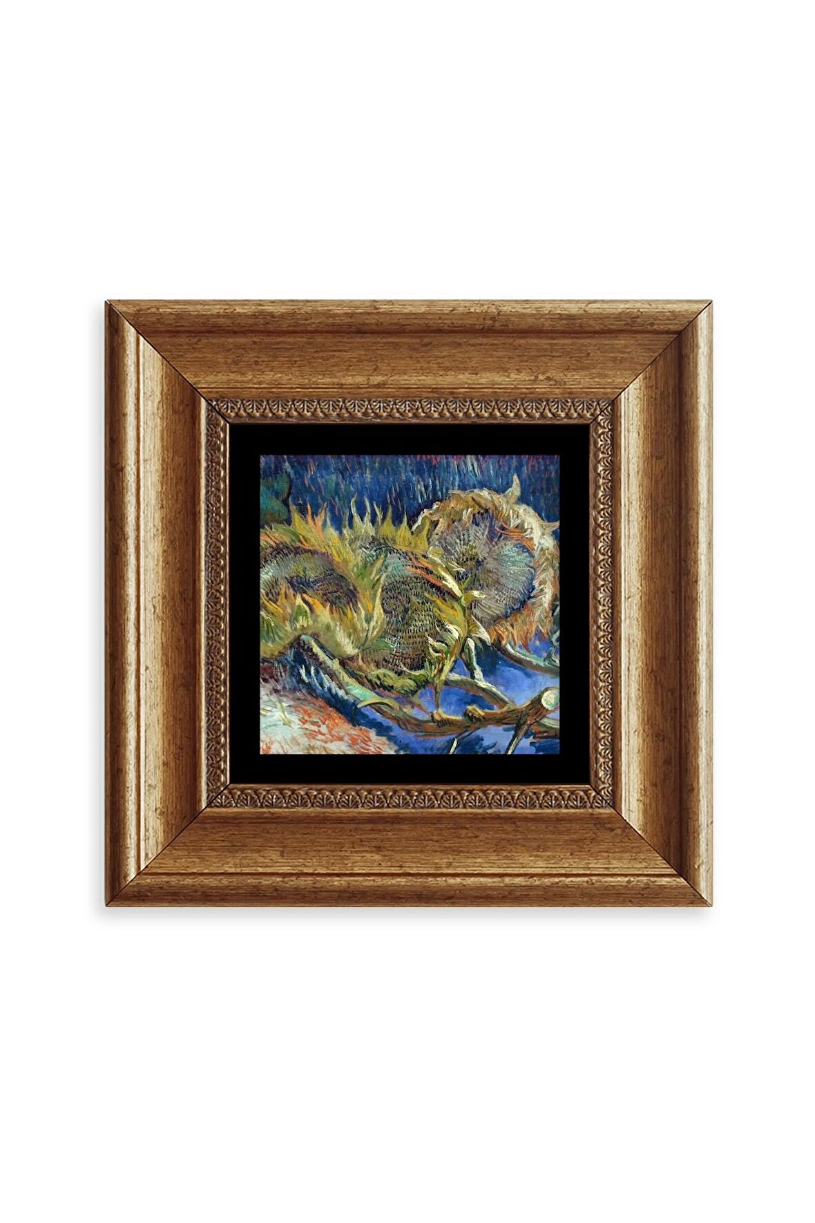 Van Gogh Çerçeveli Taş Tablo