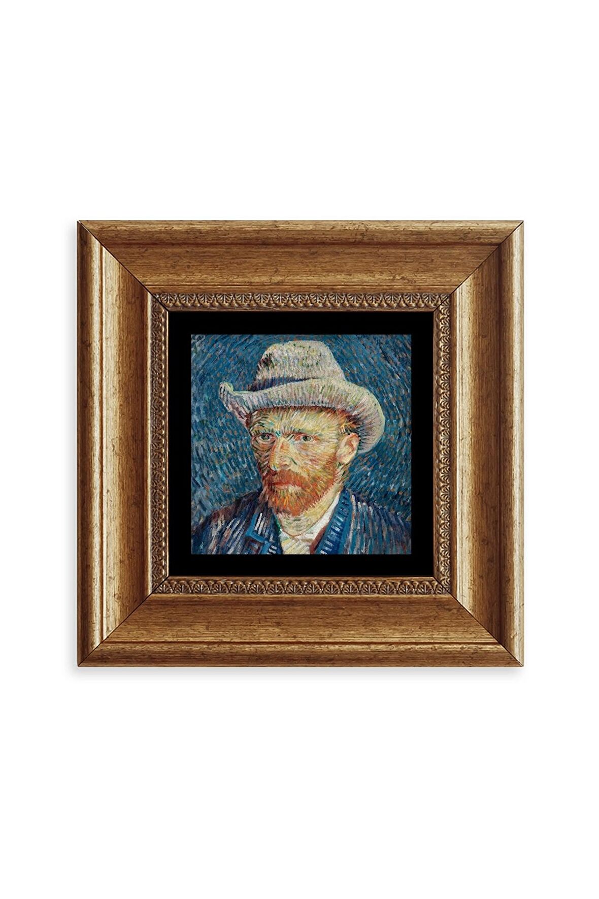 Van Gogh Çerçeveli Taş Tablo