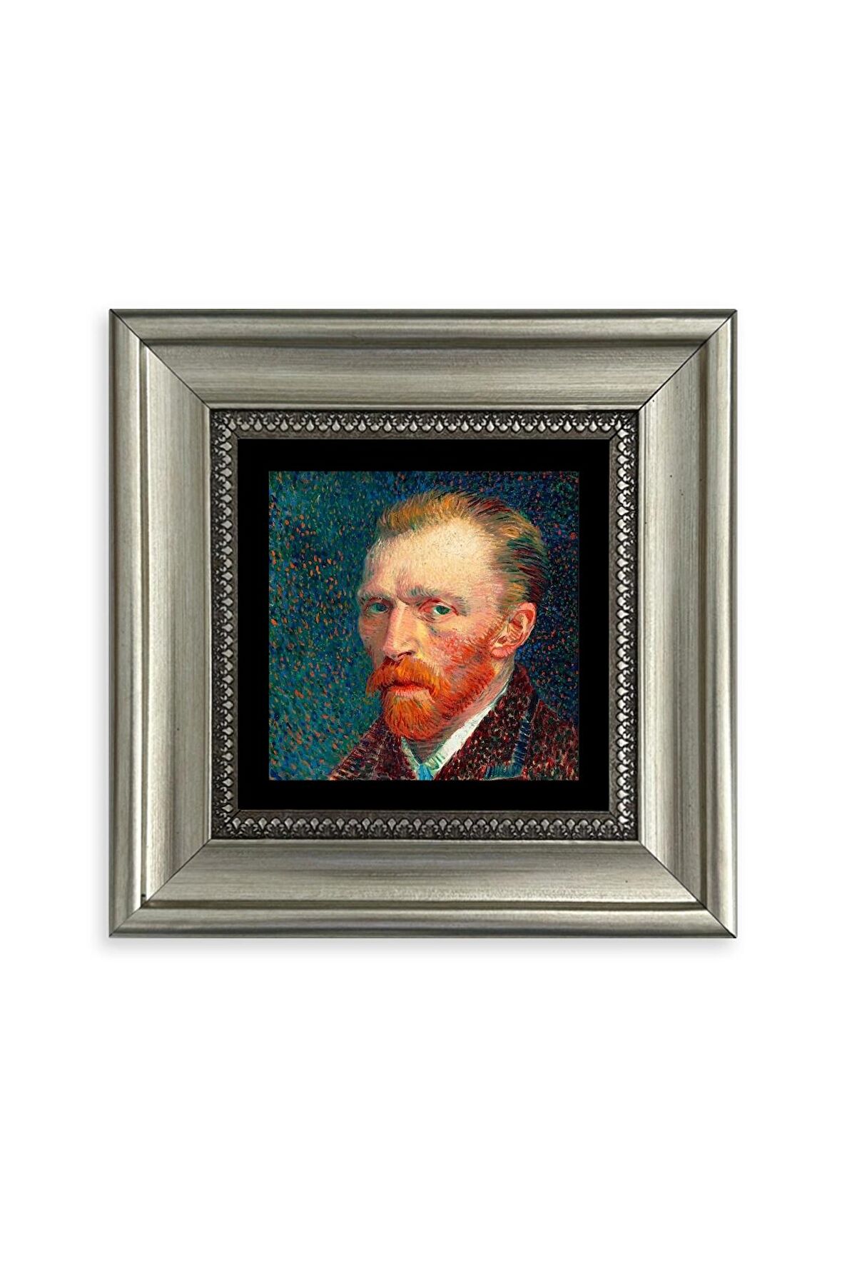 Van Gogh Çerçeveli Taş Tablo