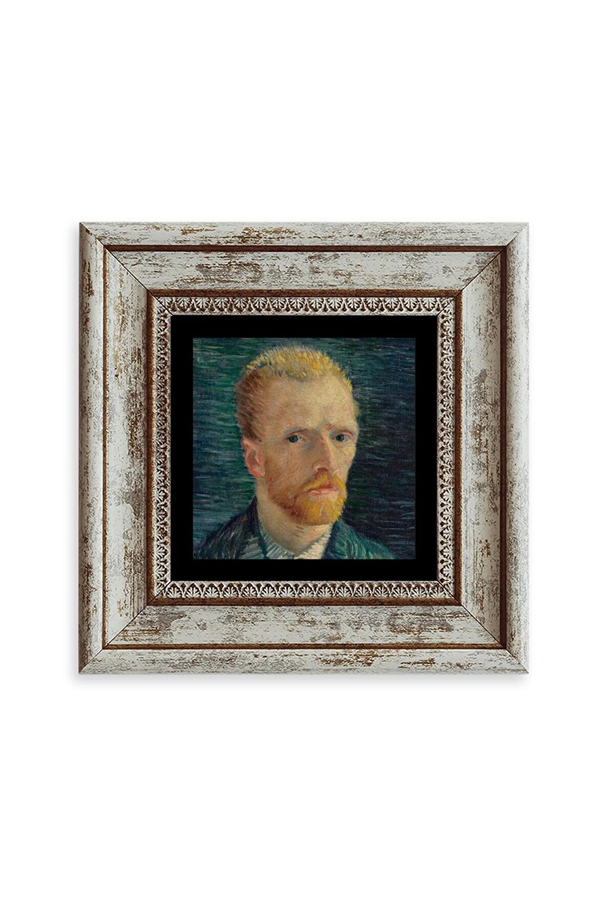 Van Gogh Çerçeveli Taş Tablo