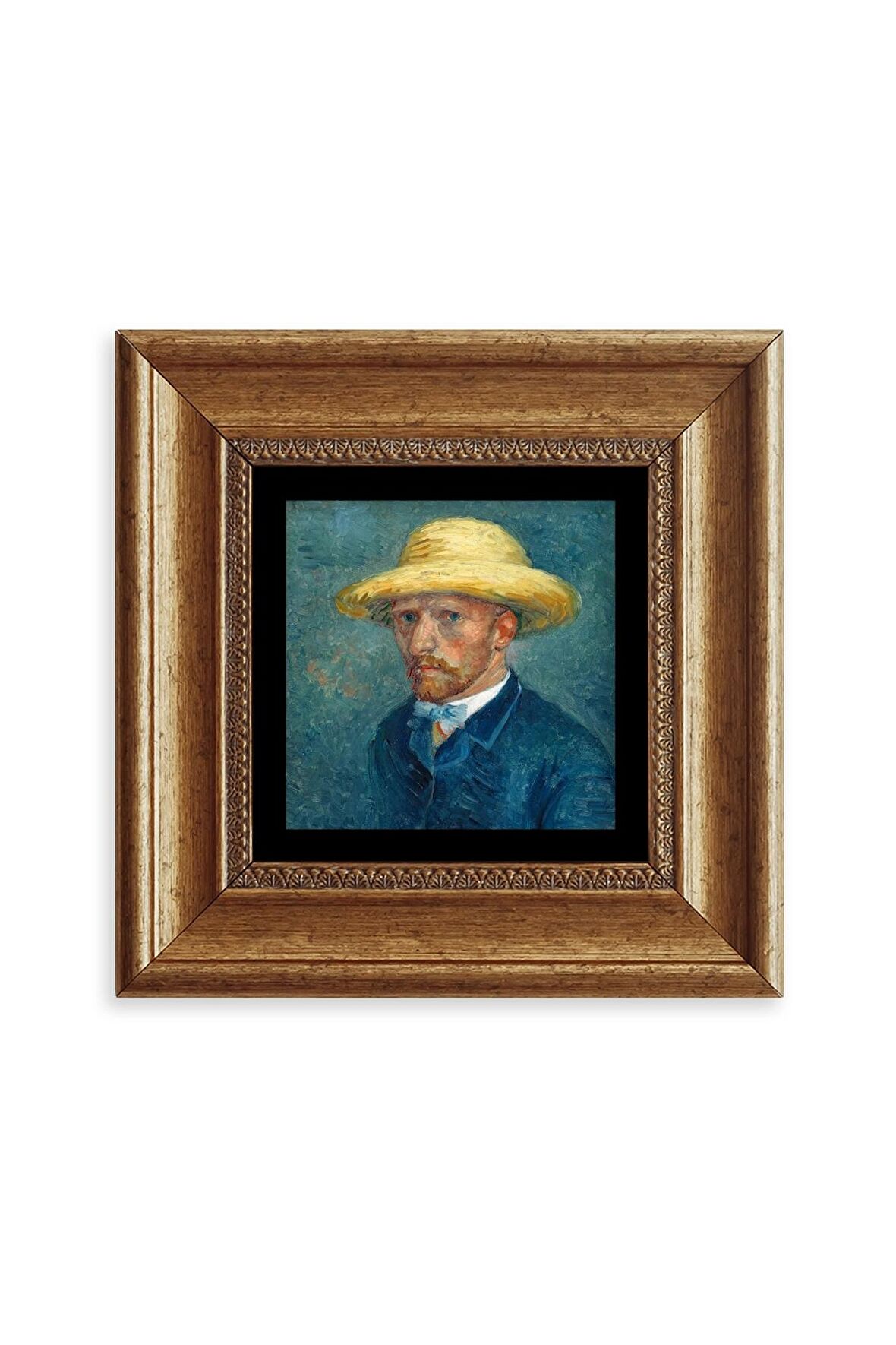 Van Gogh Çerçeveli Taş Tablo