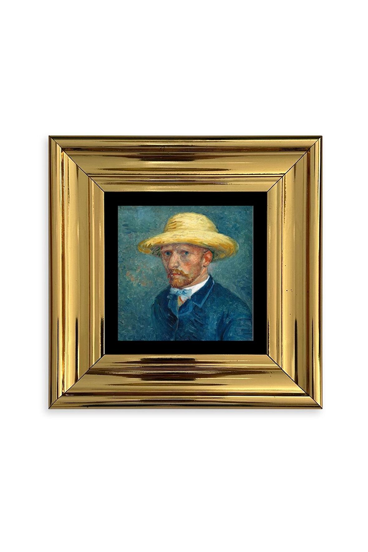 Van Gogh Çerçeveli Taş Tablo