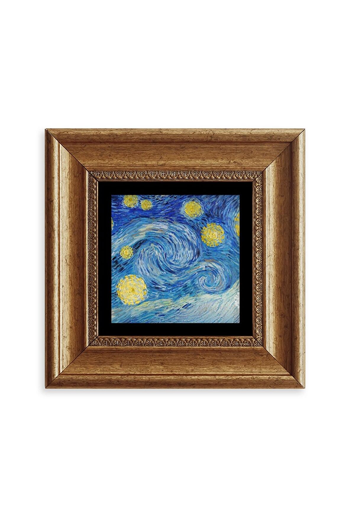 Van Gogh Çerçeveli Taş Tablo