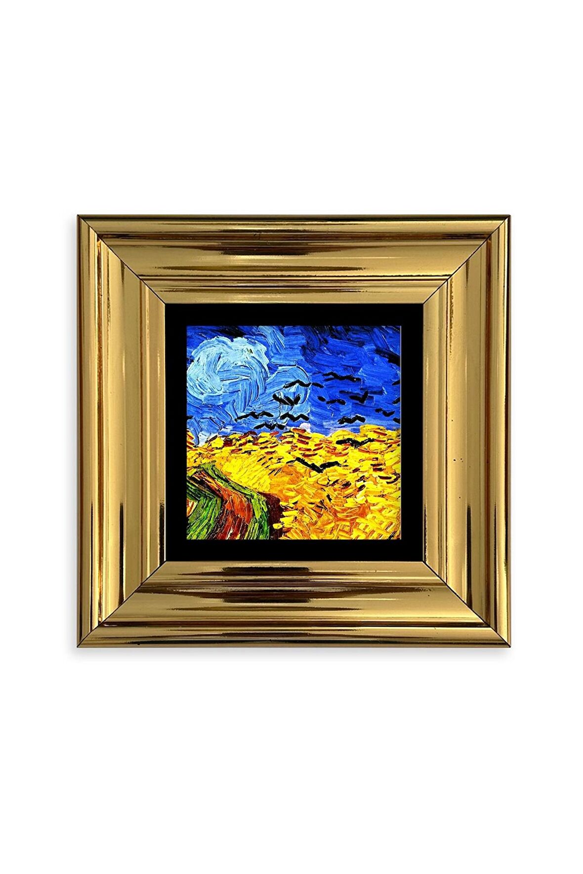 Van Gogh Çerçeveli Taş Tablo