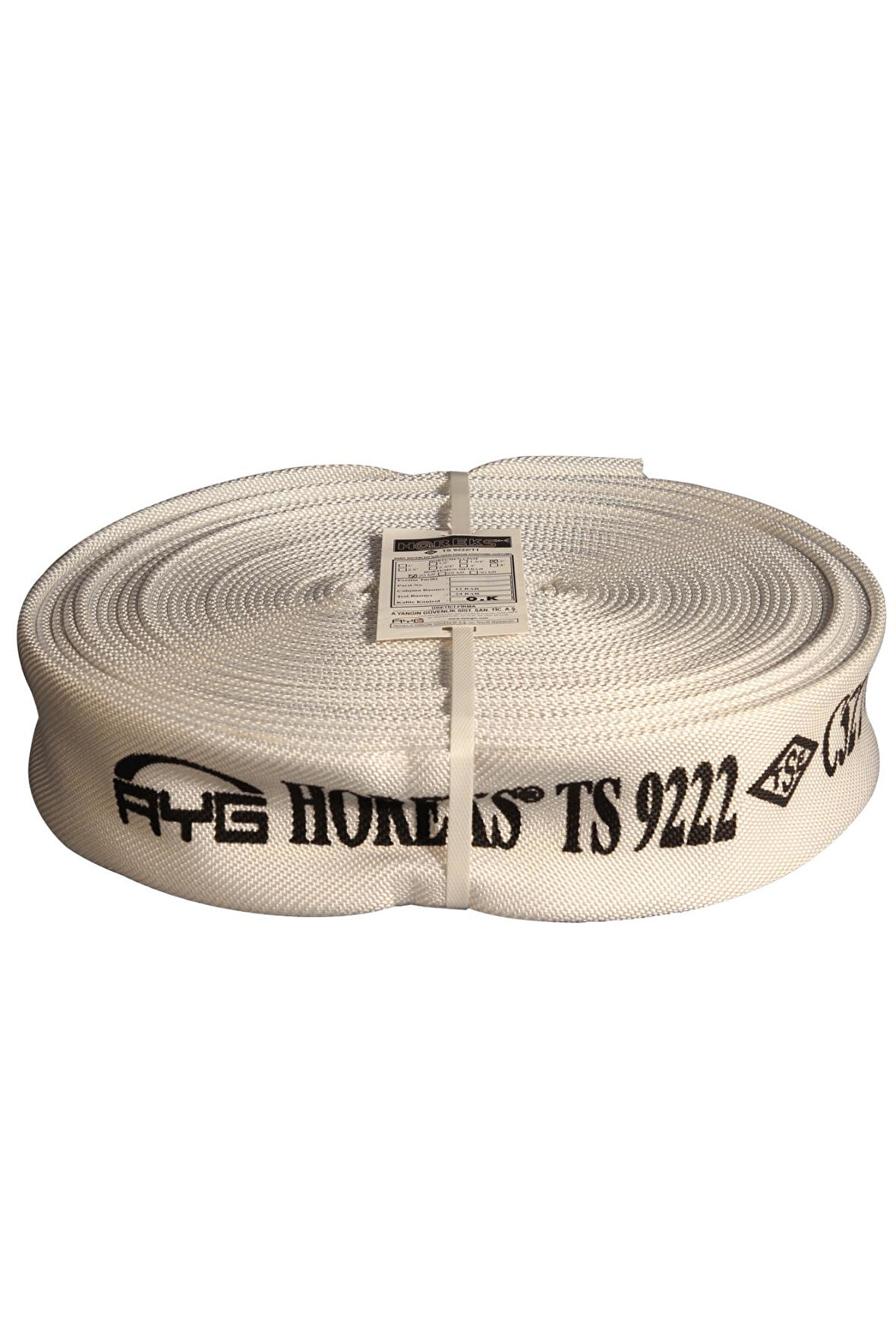 1" İÇİ PVC BEYAZ 20 MT YANGIN HORTUMU TS 9222 - TS EN 14540 BELGELİ HORTUM