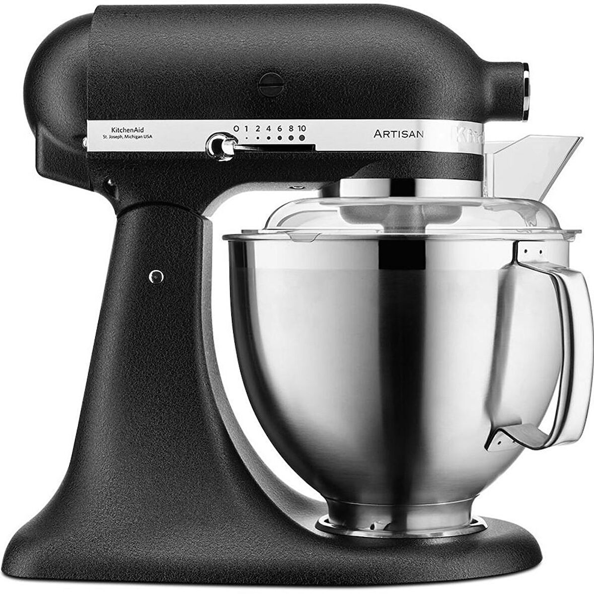 Kitchenaid 5KSM185PSEBK Artisan 4.8 Lt Mutfak Şefi - Cast İron Black