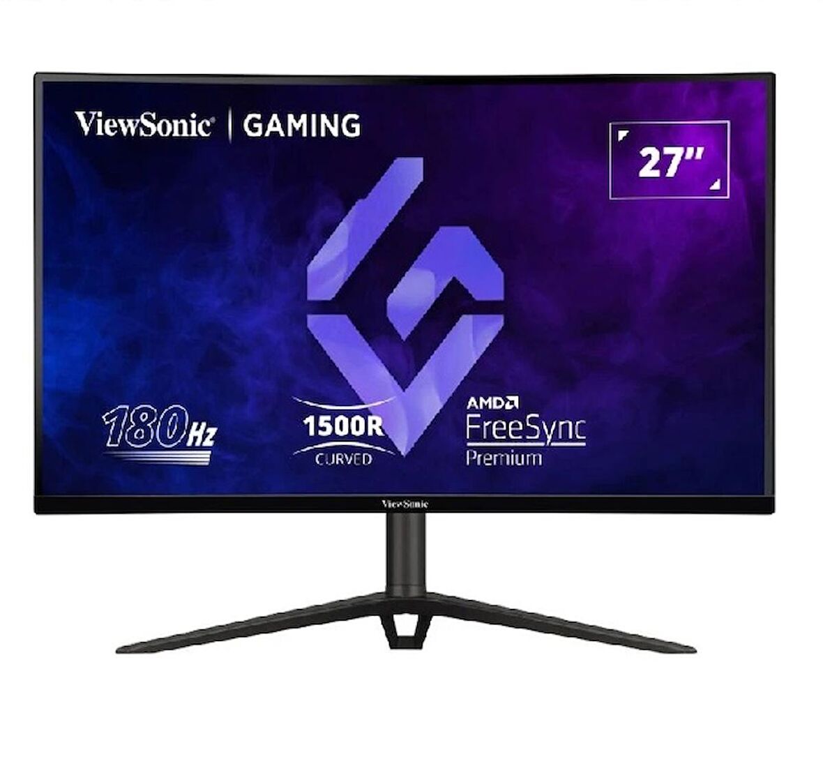 VIEWSONIC 27" VX2718 -2KPC-MHDJ 2K QHD 1MS 180HZ 2XHDMI DP HDR10 FREESYNC PREMIUM CURVE GAMING MONITOR