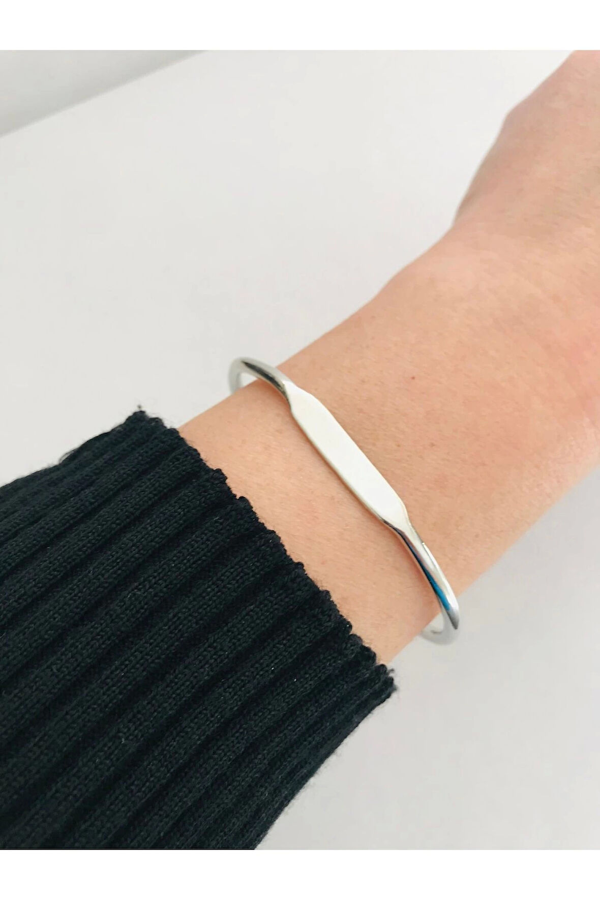 Çelik 316 L Kararmaz Gümüş Renk Yazılık Plaka Künye