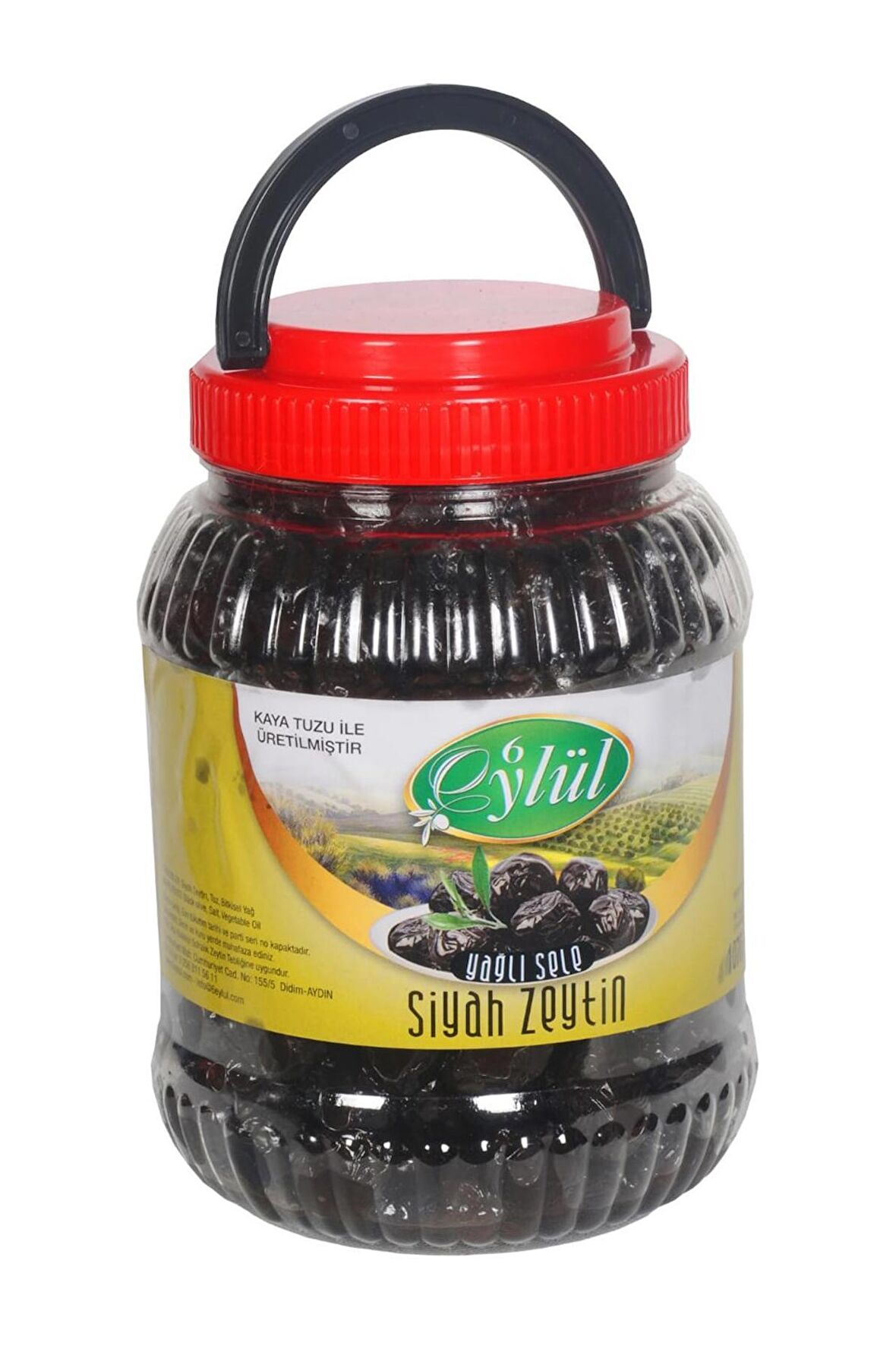 Yağlı Siyah Sele Zeytin-1000gr