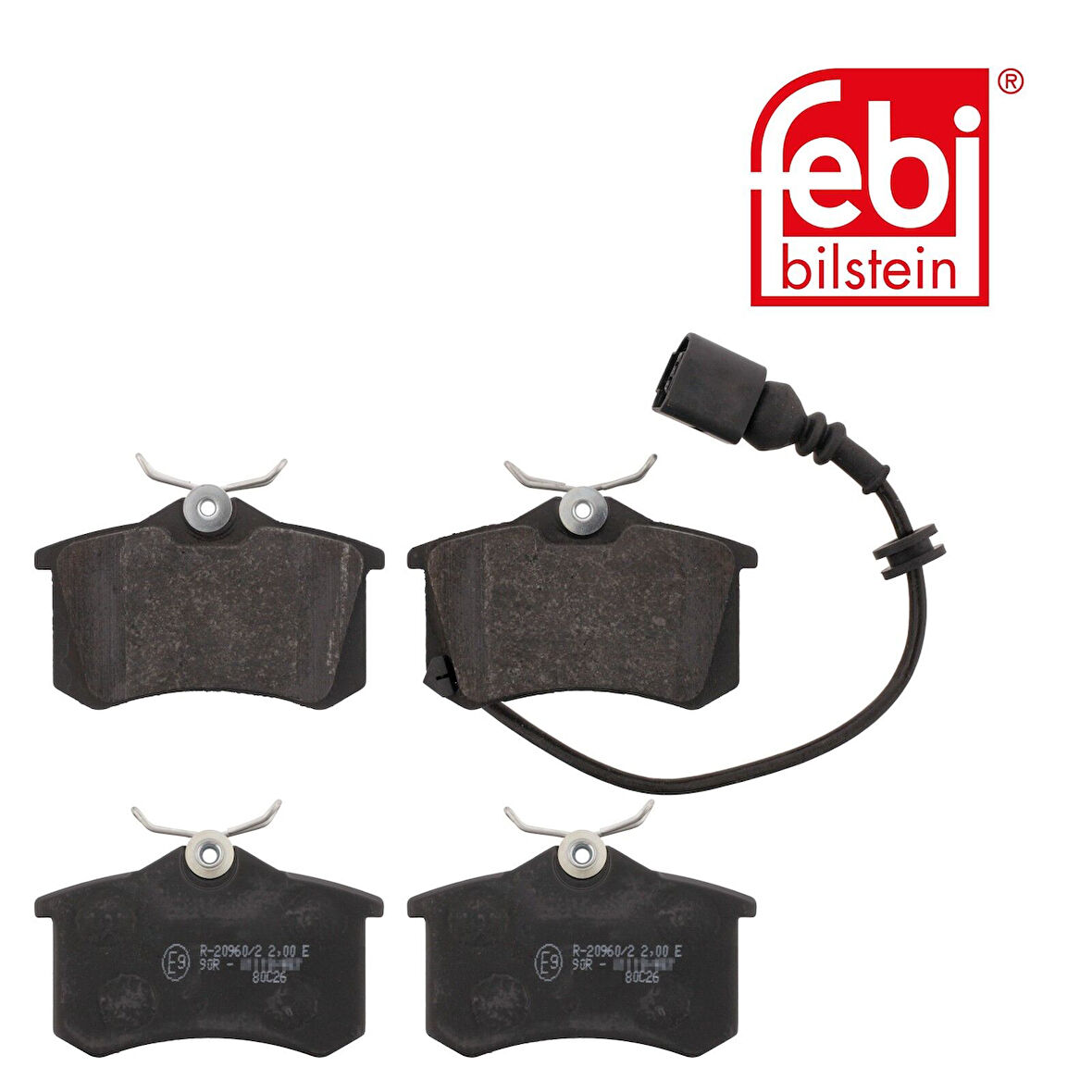 FREN BALATA ARKA FISLI VW POLO (9N_) 1.6İ 16V 2001 6Q0698451B.FEB