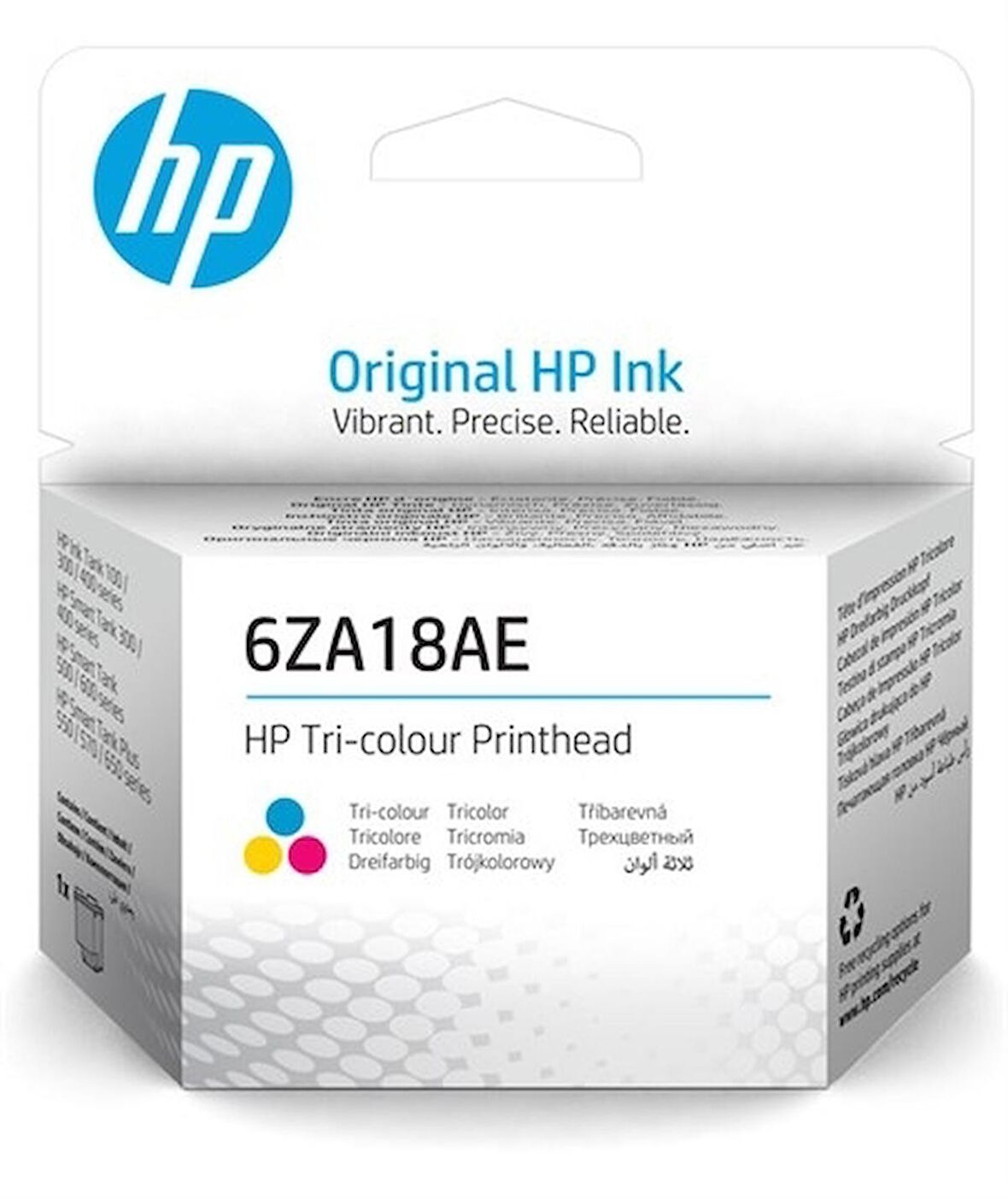 HP 6ZA18AE Renkli Orjinal Baskı Kafası