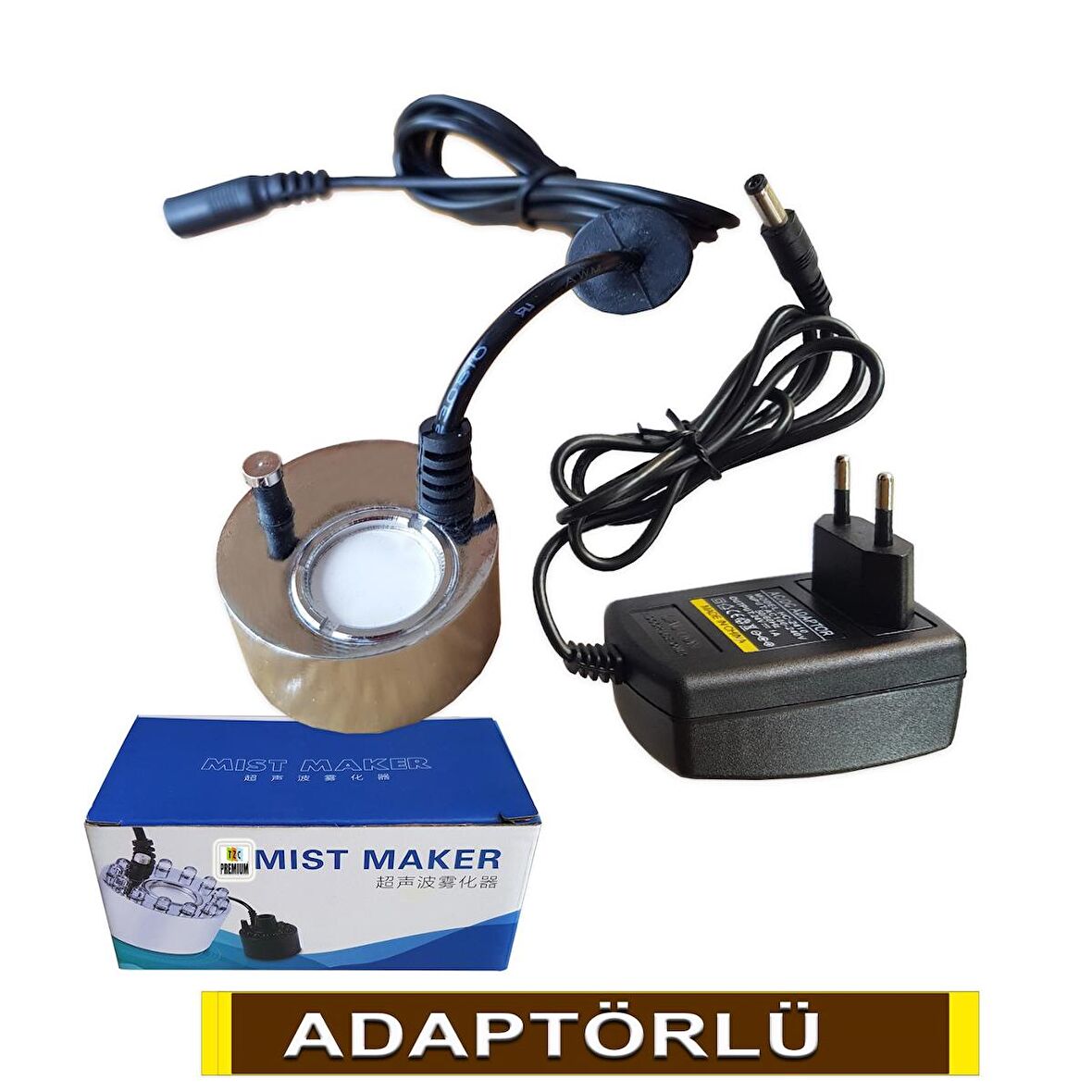 Nem Nozulu Ultrasonik Nem Cihazı Adaptörlü