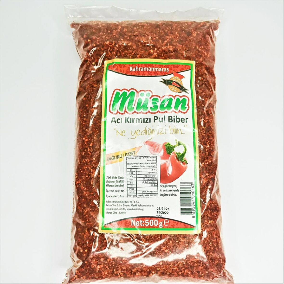 Müsan Pul Biber- 500 Gr.