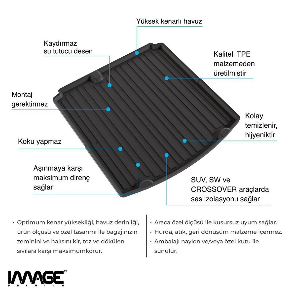 Image Opel Astra J Hb (2010 - 2015) Bagaj Havuzu