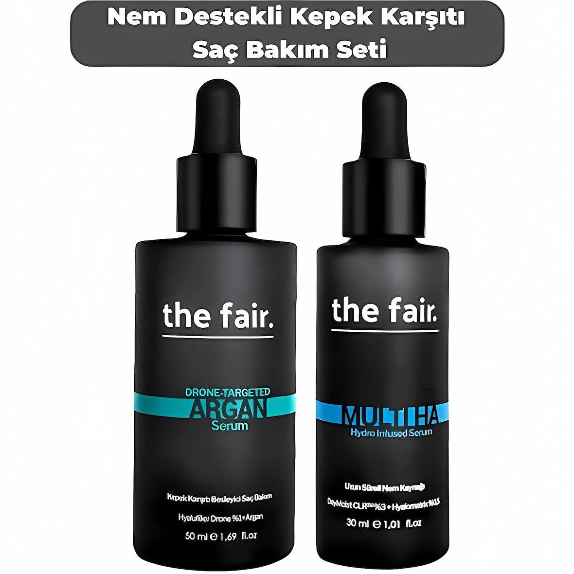 the fair. Nem Destekli Kepek Karşıtı Saç Bakım Seti