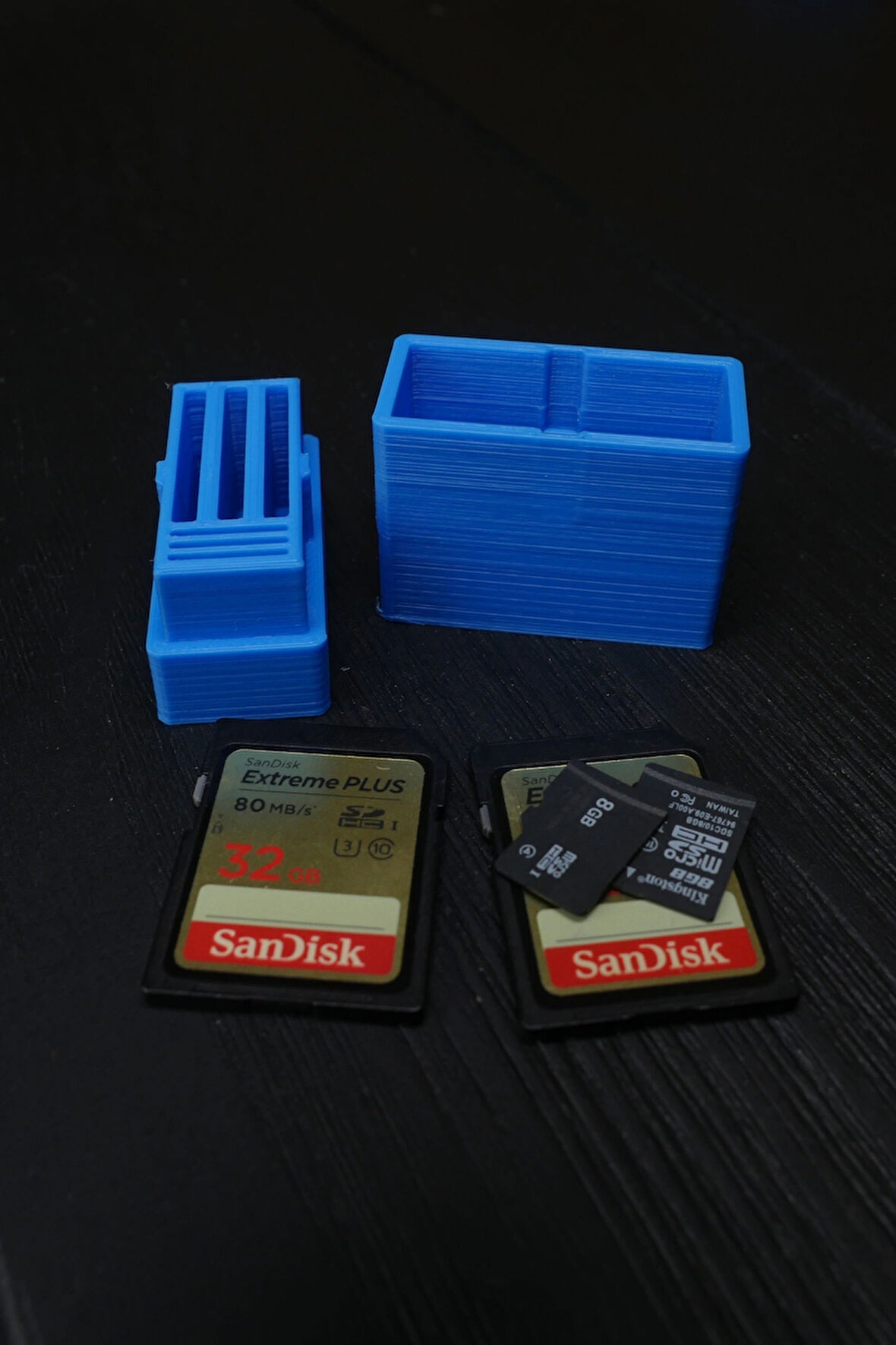 6 Bölmeli SD Kart Saklama Kutusu - 3 Bölmeli SD 3 Bölmeli Micro SD Kart Saklama Kutusu