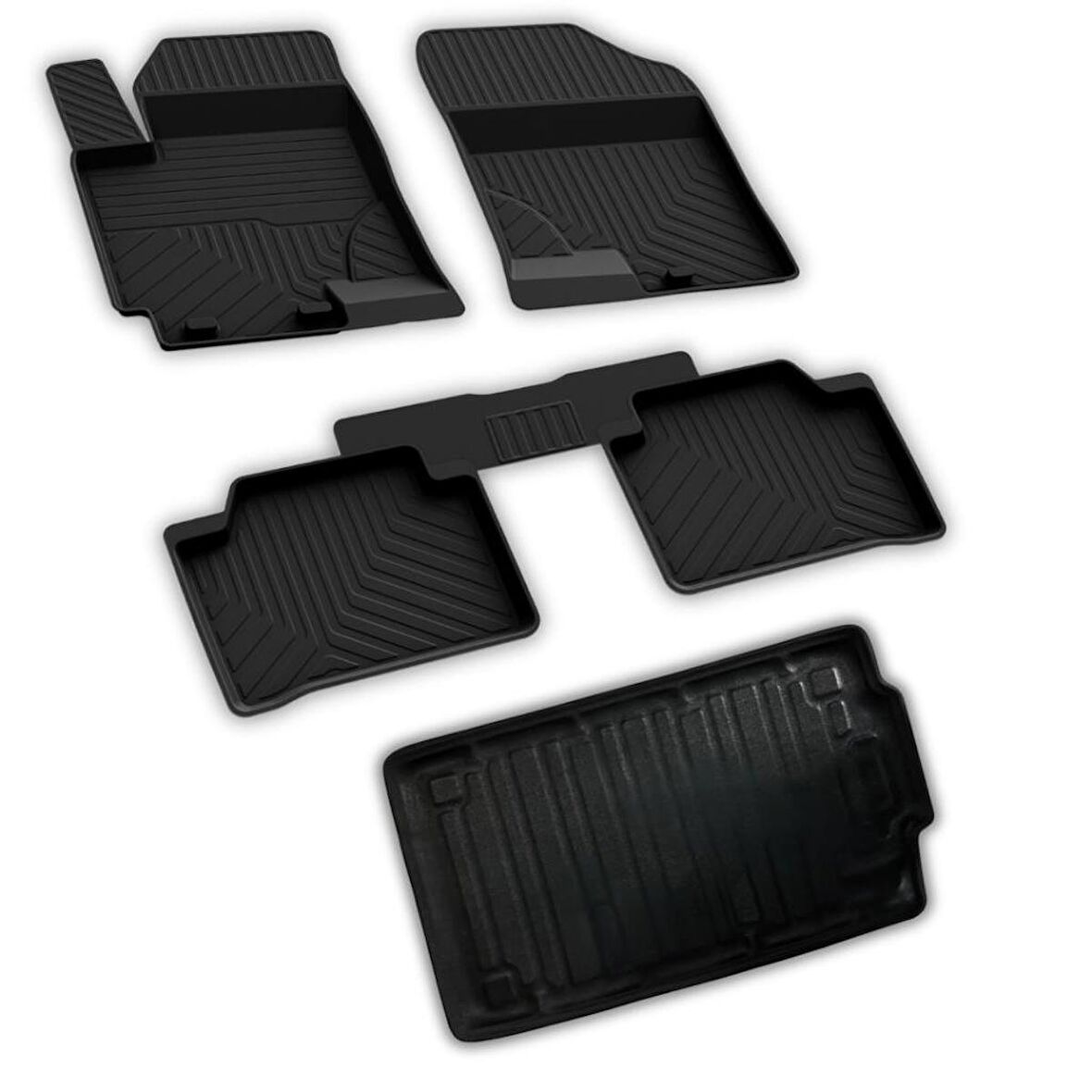 Hyundai i20 3 Elite Plus Ferrous 4D Paspas ve 3D Üst Bagaj Havuzu 2020 ve Üstü