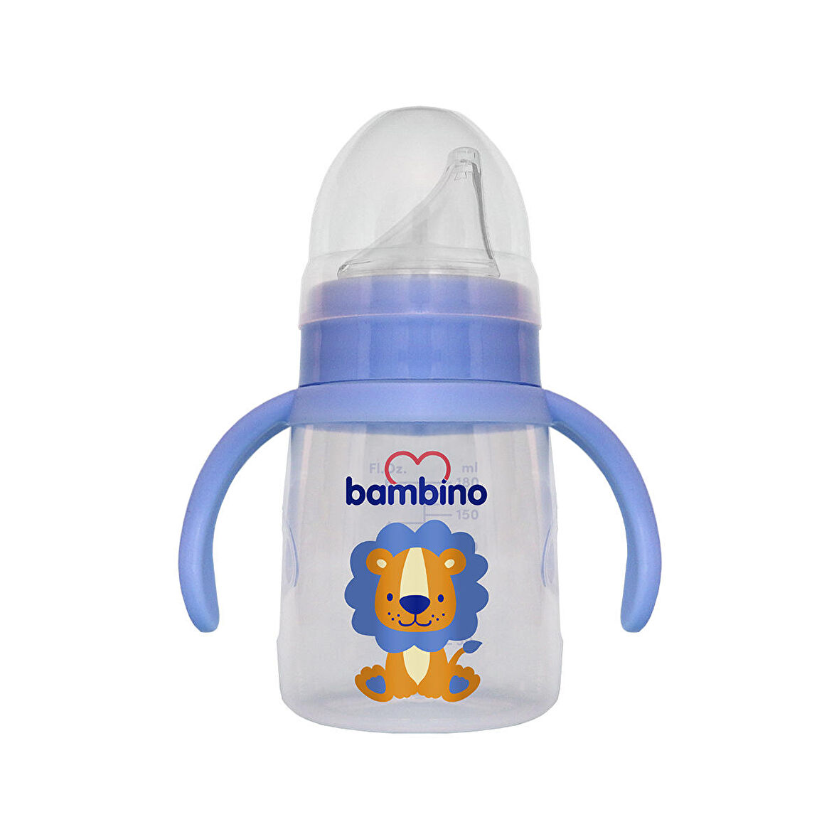 Bambino Kulplu Alıştırma Bardağı Mavi 180 ml