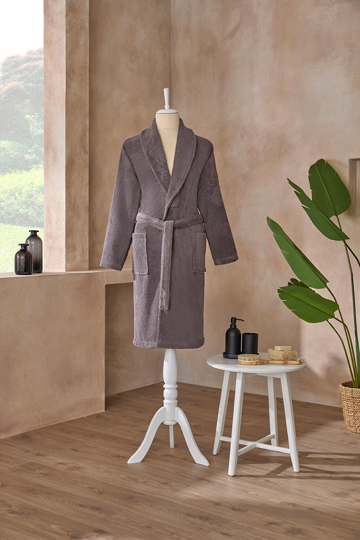 Özdilek Colourist Şal Yaka Bornoz L Beden