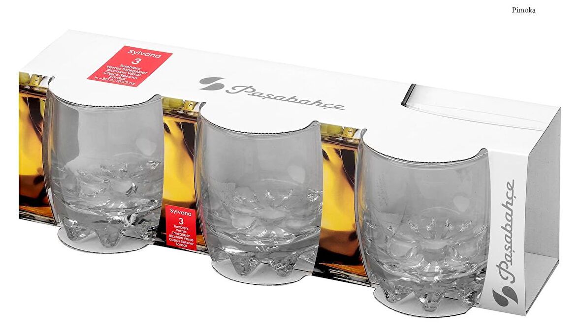 Paşabahçe Sylvana 3 Adet Viski Bardağı 42415