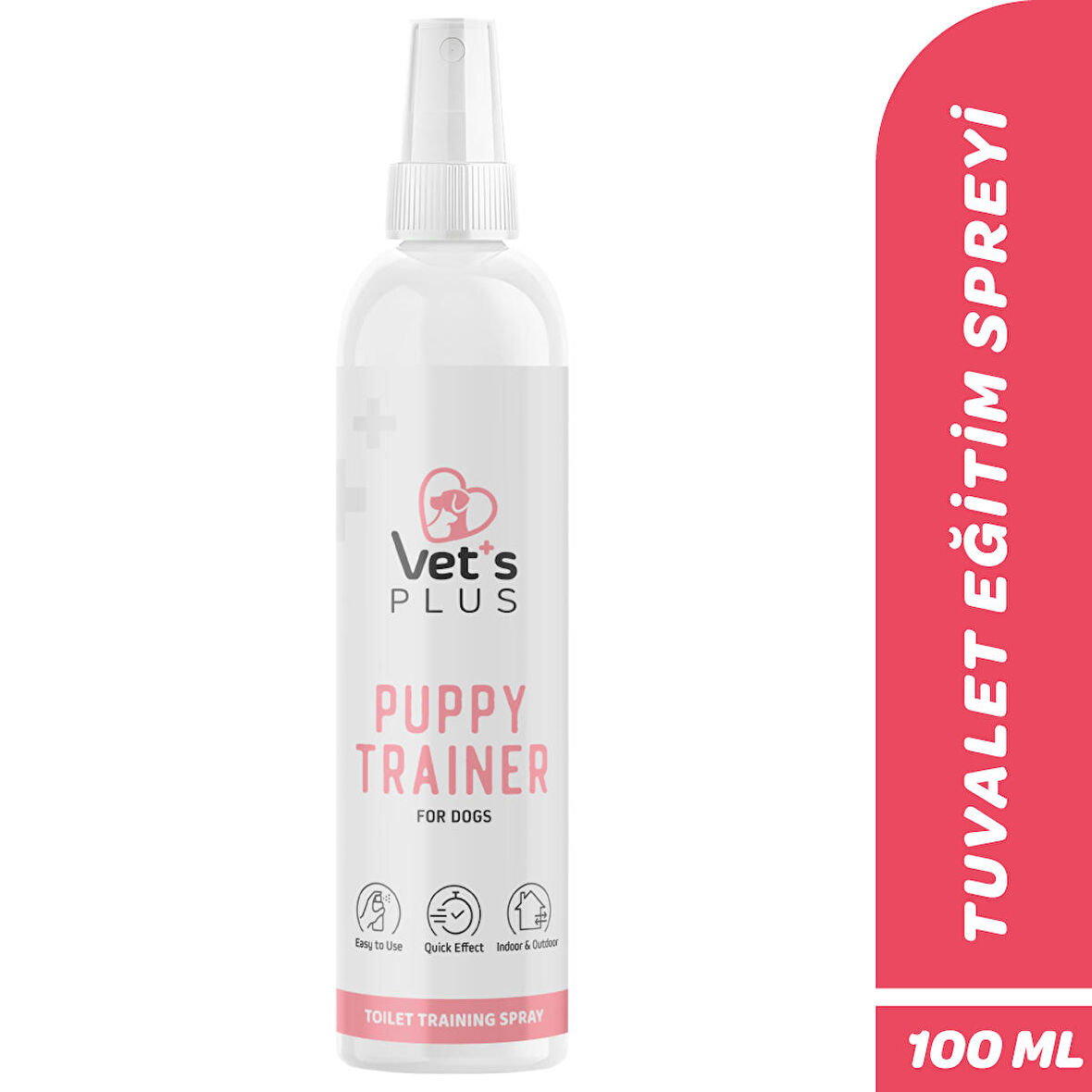 Vet's Plus Yavru Köpek Tuvalet Eğitim Spreyi 100ml
