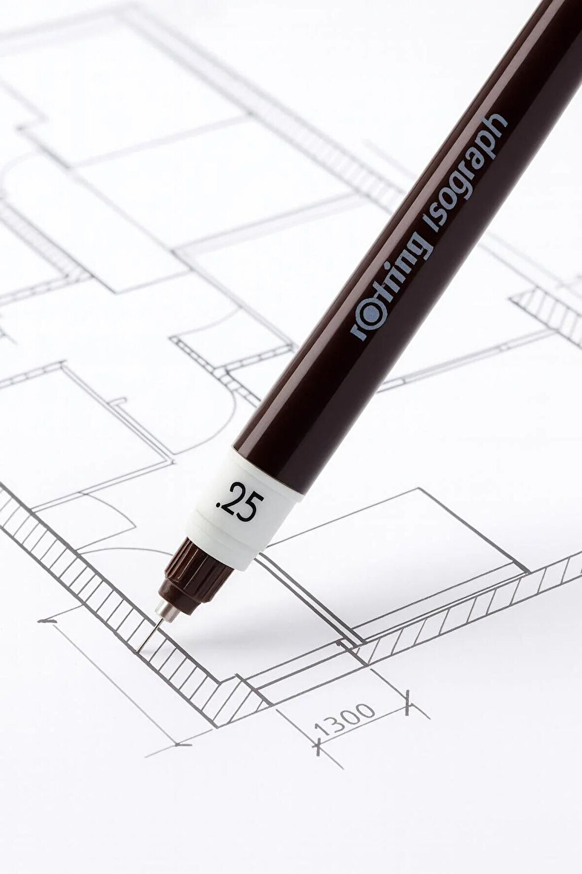 Rapido Kalemi Isograph 0.25 MM Teknik Çizim Kalemi (1 Adet)
