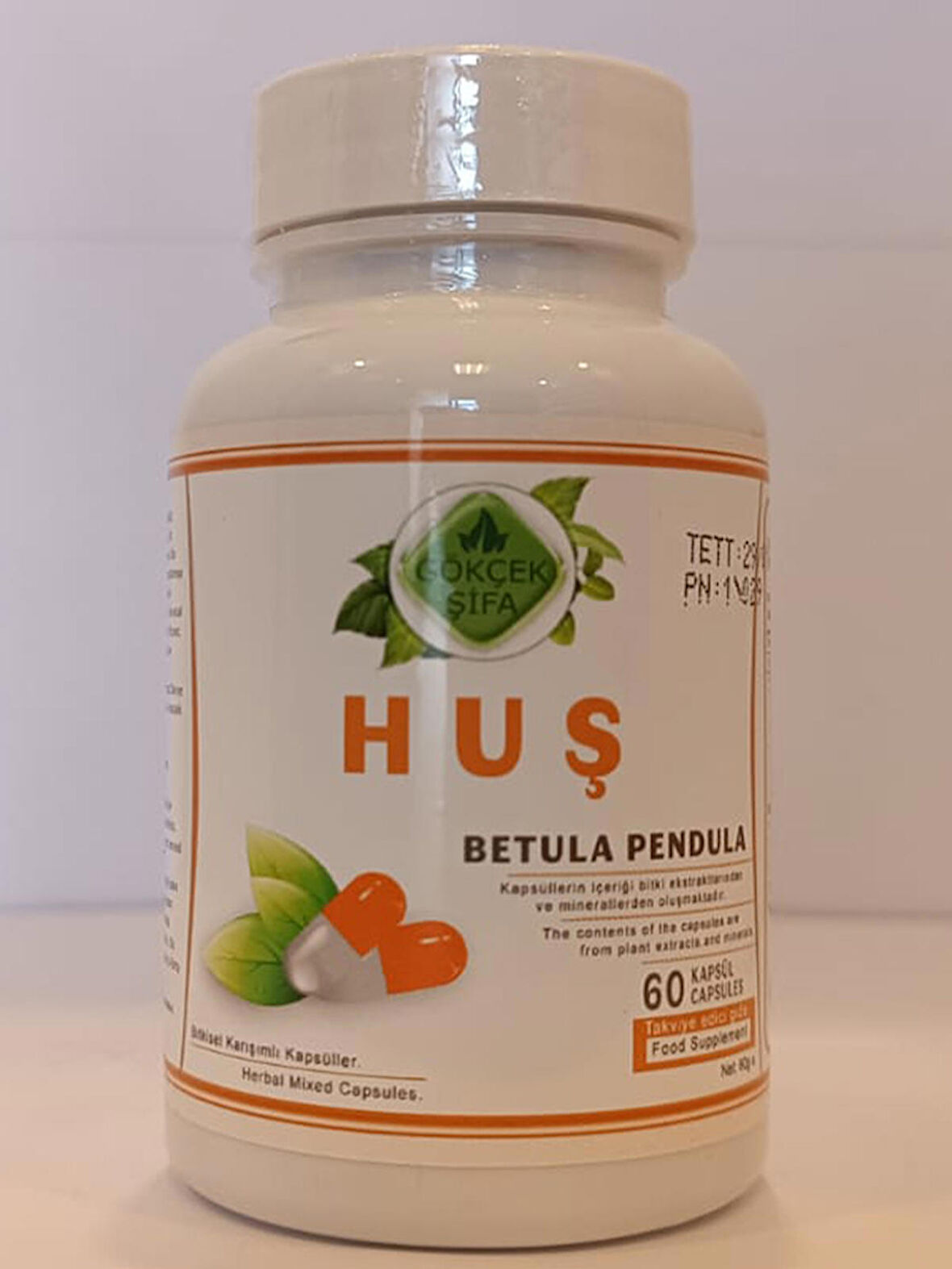 Huş Kapsül (BETULA PENDULA CAPSULE) 60 Adet