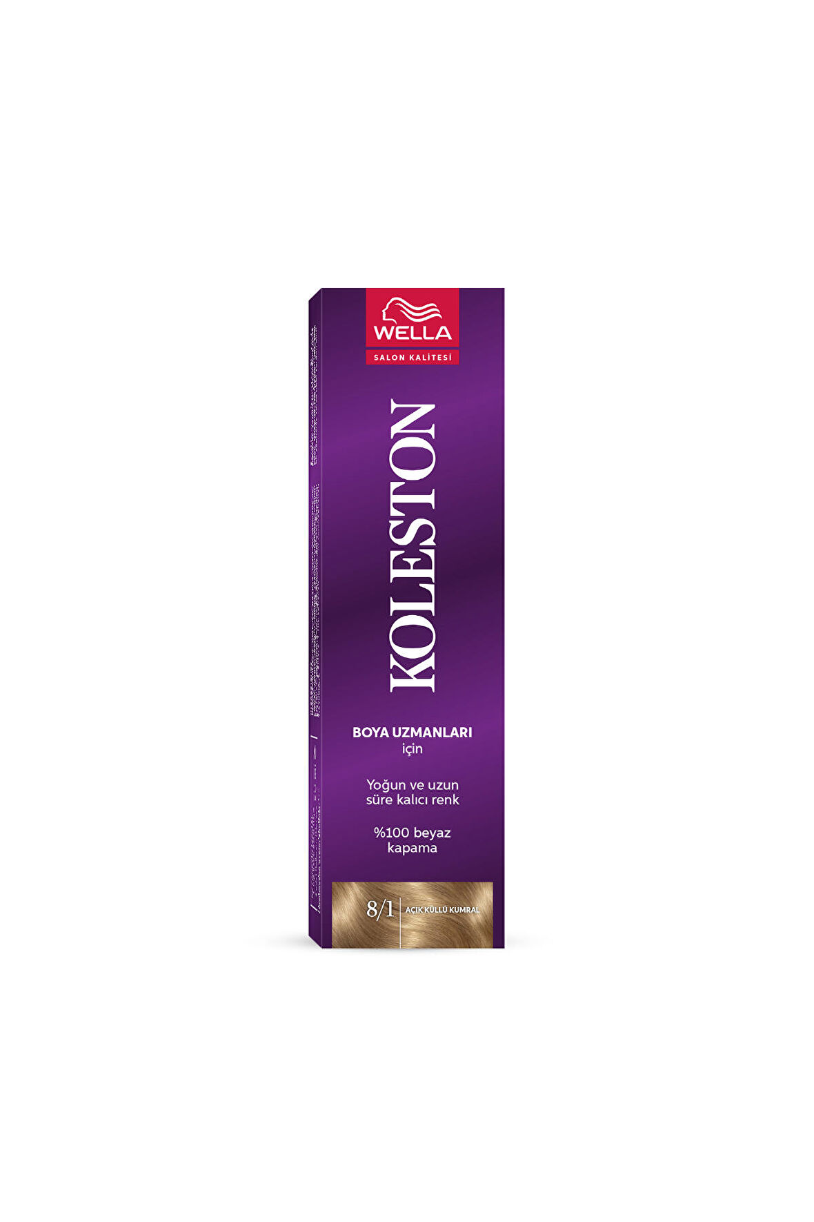 Koleston Single Tüp Boya 8/1 Açık Küllü Kumral