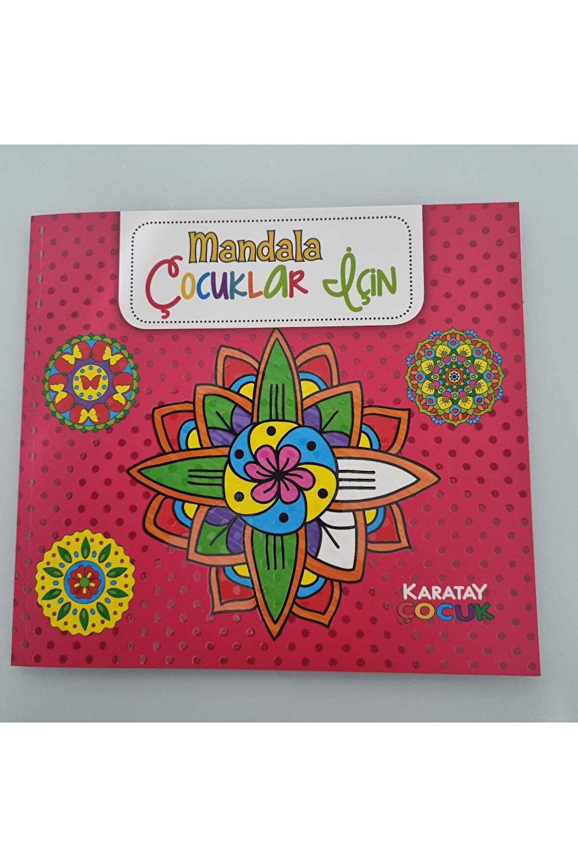Karatay 4E Boyama Kitabı Çocuklar İçin Mandala