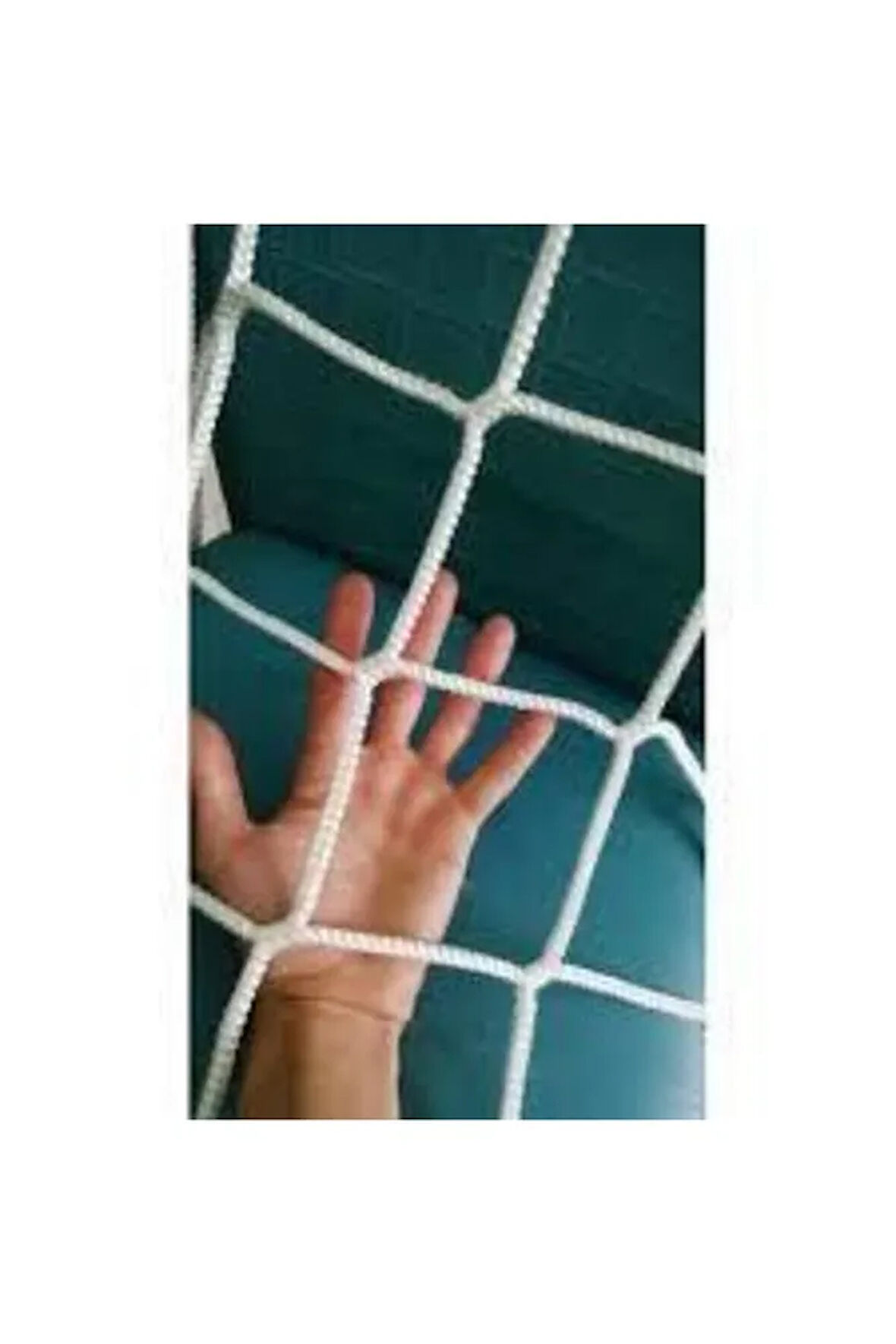 Kalın Balkon Güvenlik Filesi 2 X 12 Metre 6 Milim Güvenlik Ağı göz 10 cm Okul Filesi Çocuk Ve Yetişkin Filesi