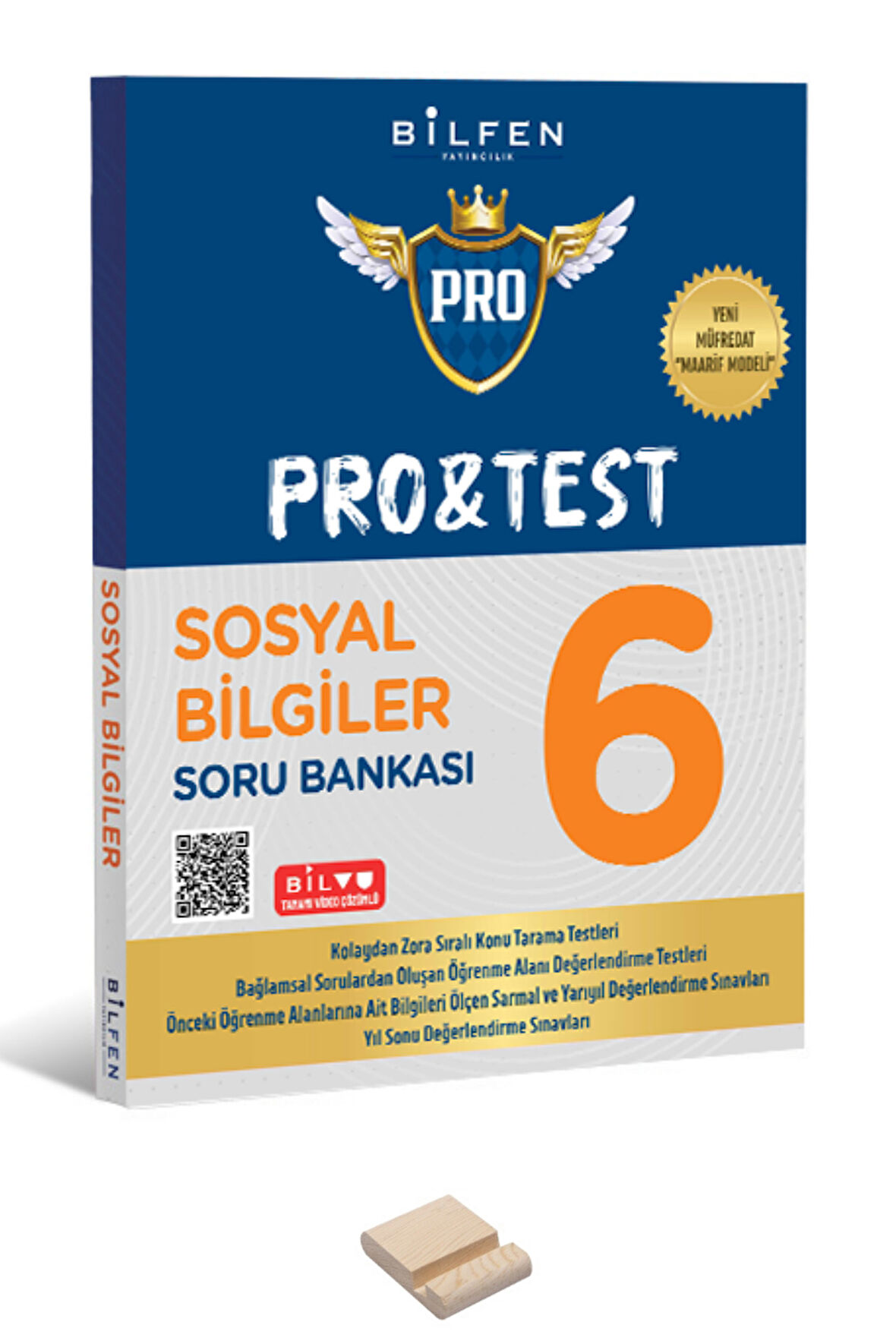 6. Sınıf Pro&Test Sosyal Bilgiler Soru Bankası + Telefon Standı