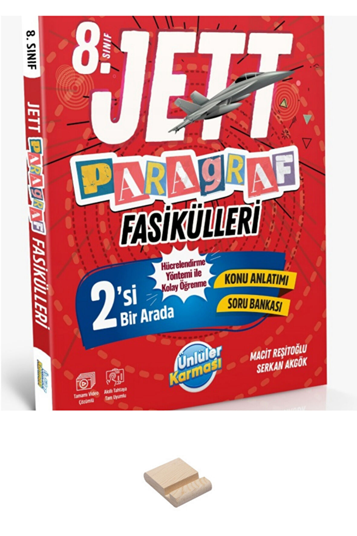 LGS 8. Sınıf JETT Paragraf Fasikülleri + Telefon Standı