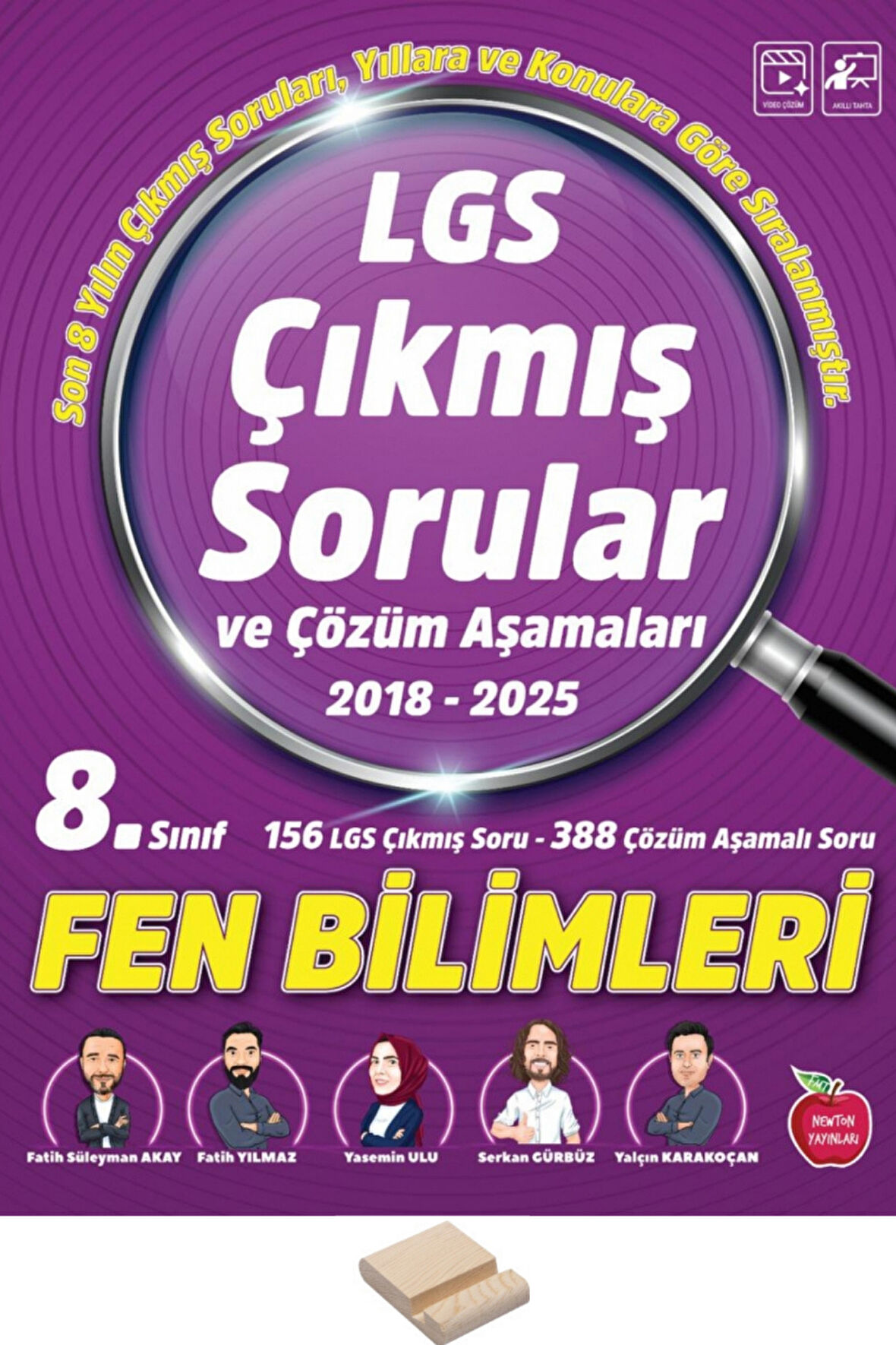 LGS 8. Sınıf Çıkmış Sorular Fen Bilimleri + Telefon Standı