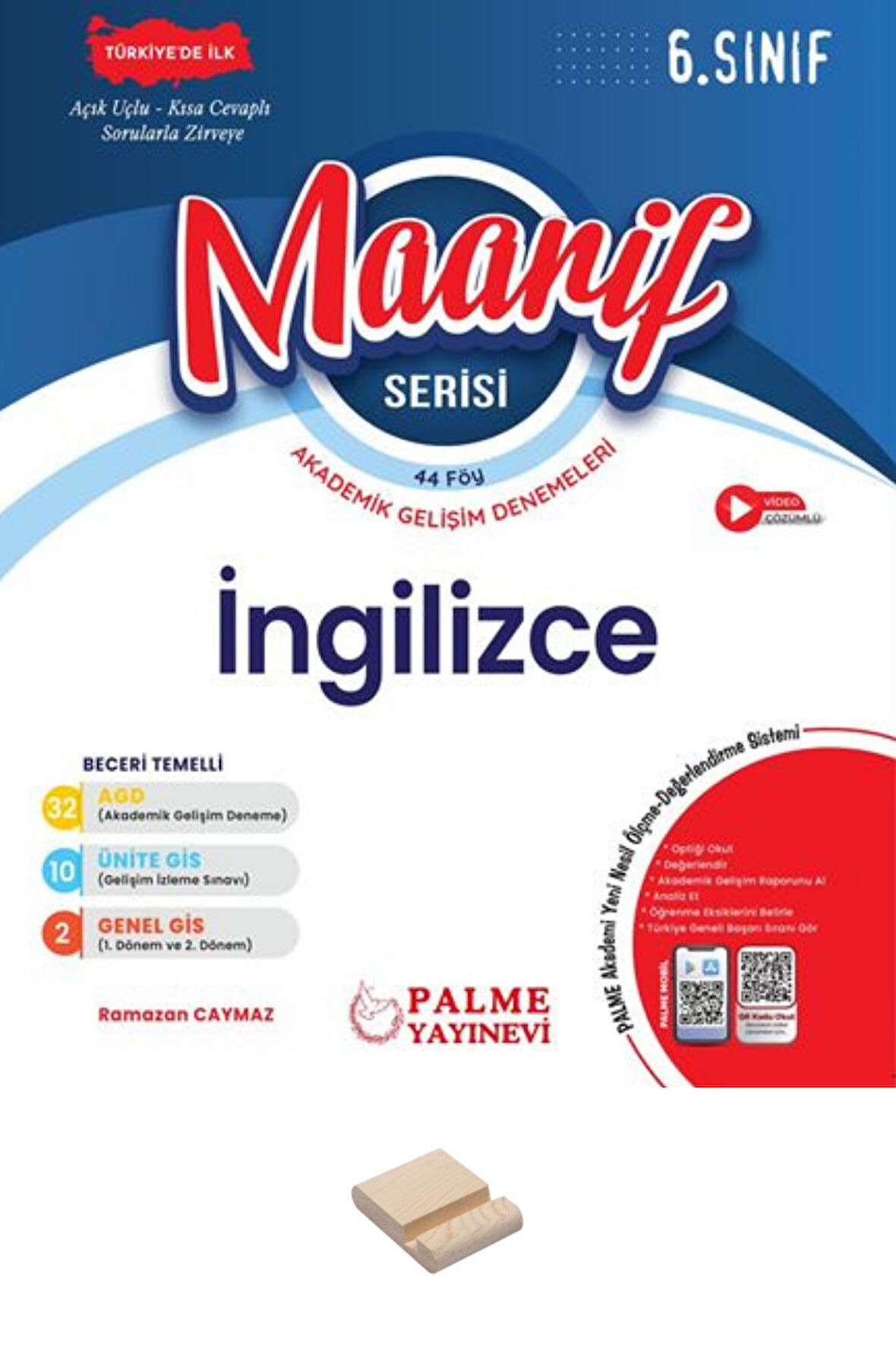 6. Sınıf Maarif Serisi İngilizce Akademik Gelişim Denemeleri + Telefon Standı