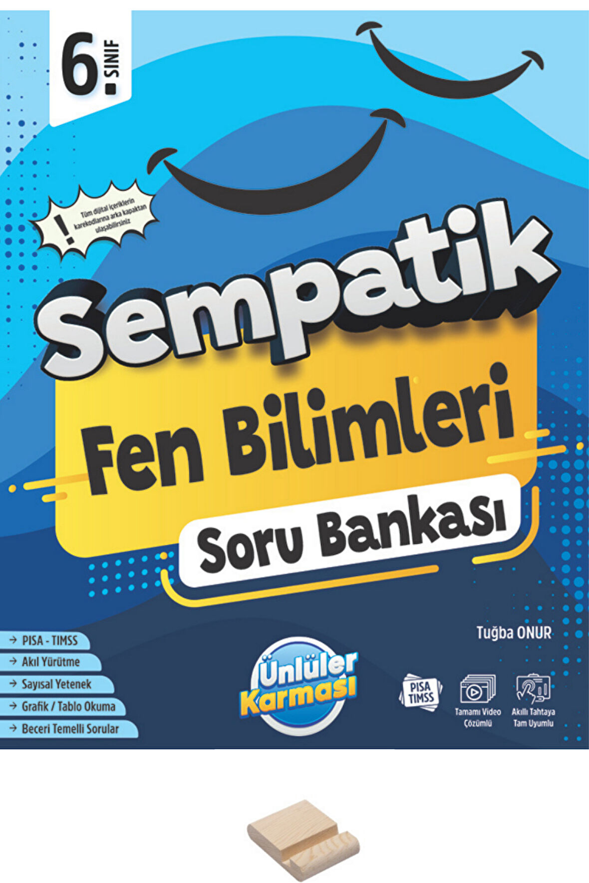 6. Sınıf Sempatik Fen Bilimleri Soru Bankası + Telefon Standı