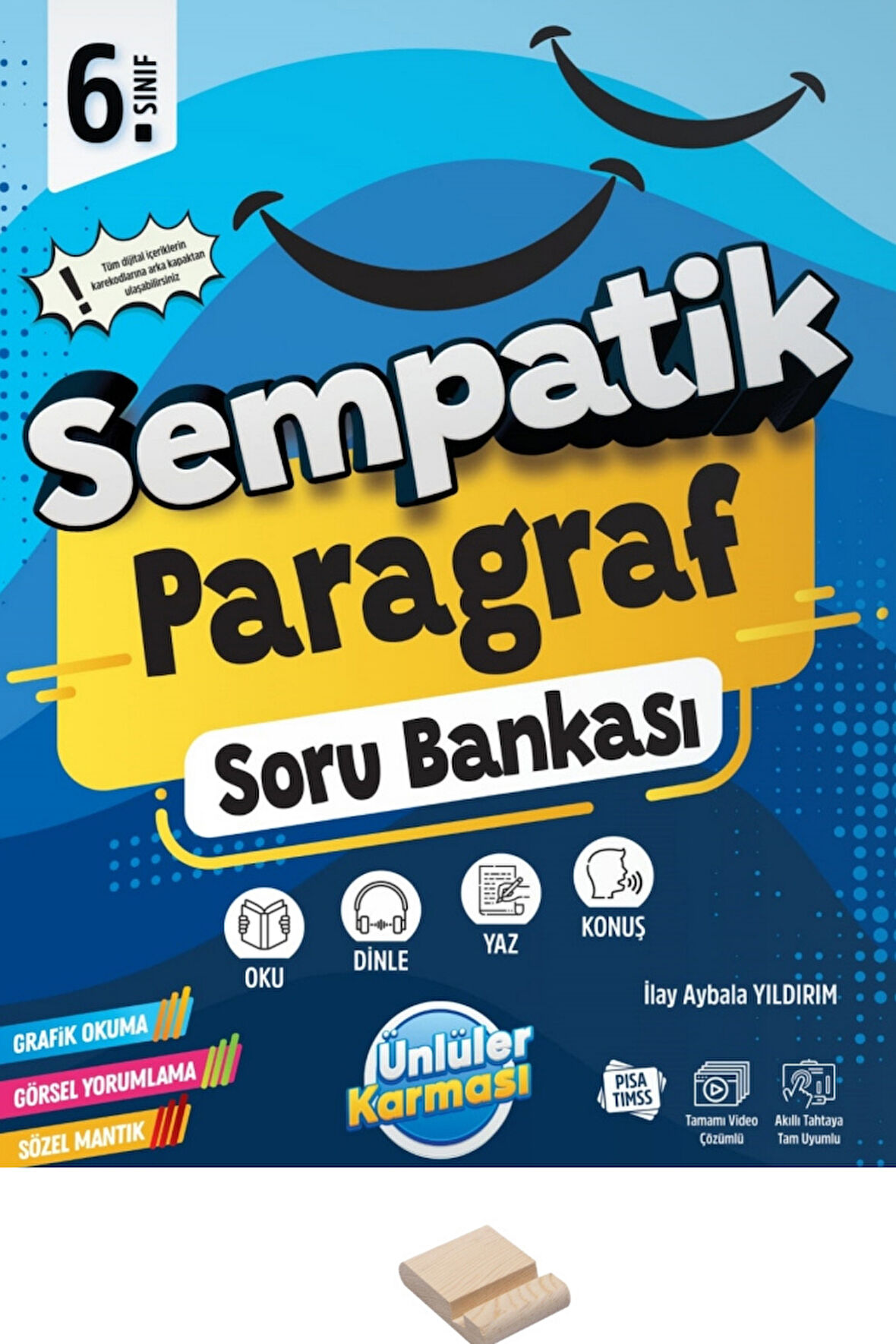 6. Sınıf Sempatik Paragraf Soru Bankası + Telefon Standı
