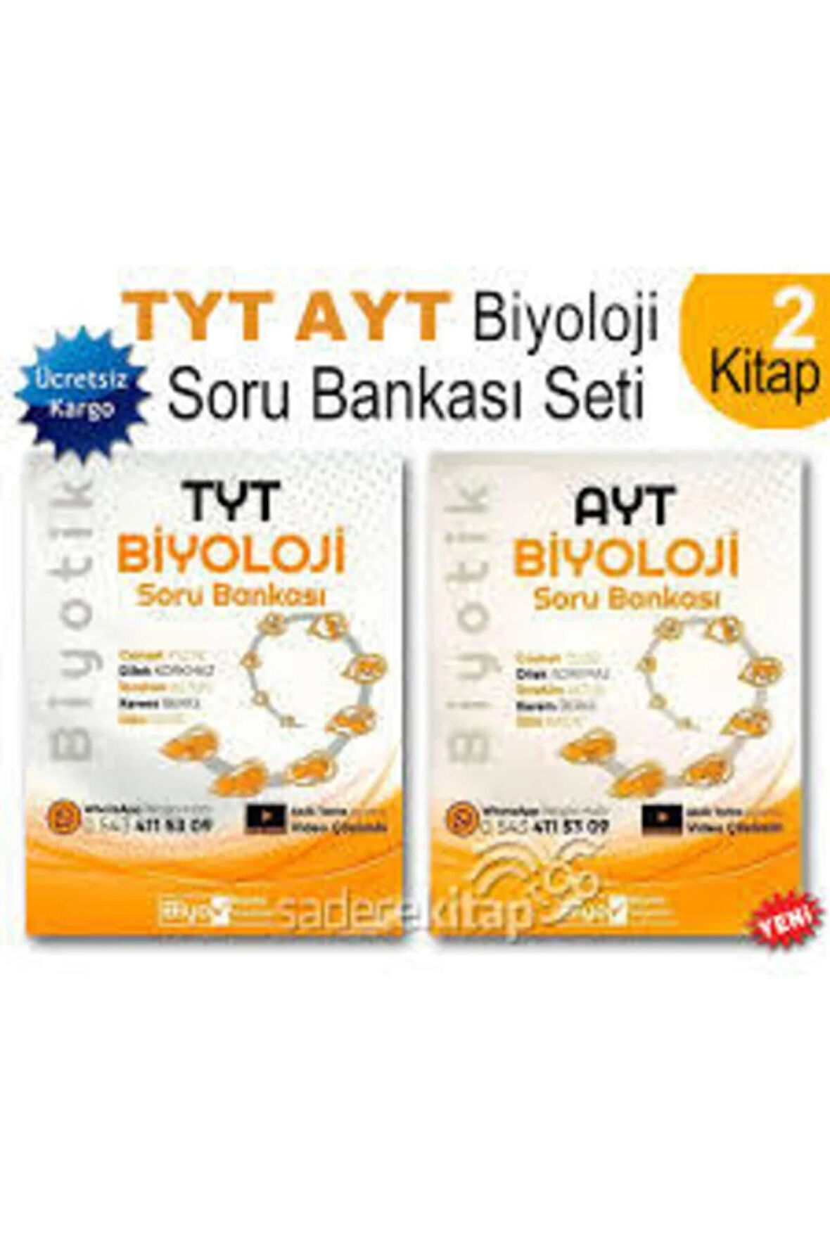 Biyotik Tyt Ayt Biyoloji Soru Bankası Seti Yeni