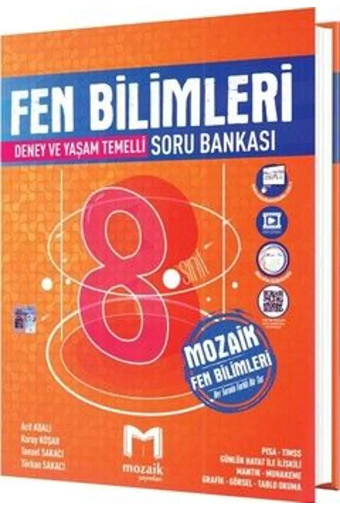 Mozaik Yayınları 8. Sınıf Fen Bilimleri Soru Bankası