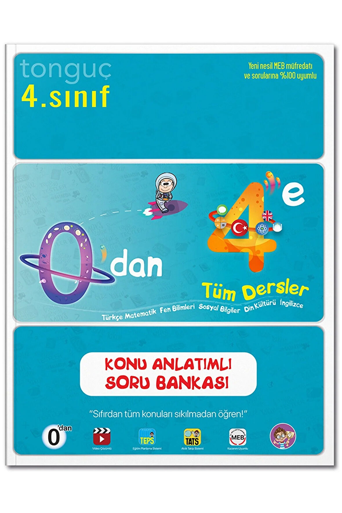 Tonguç 0 Dan 4 E Konu Anlatımlı Soru Bankası